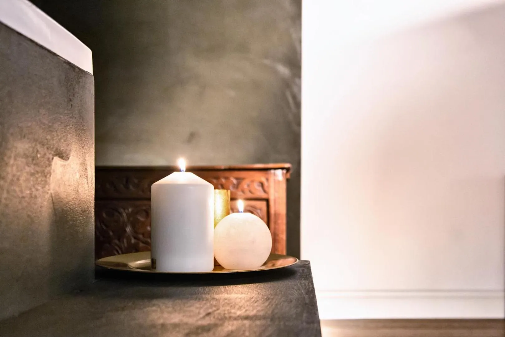 Decorative detail in Artemisia Domus - Centro Storico