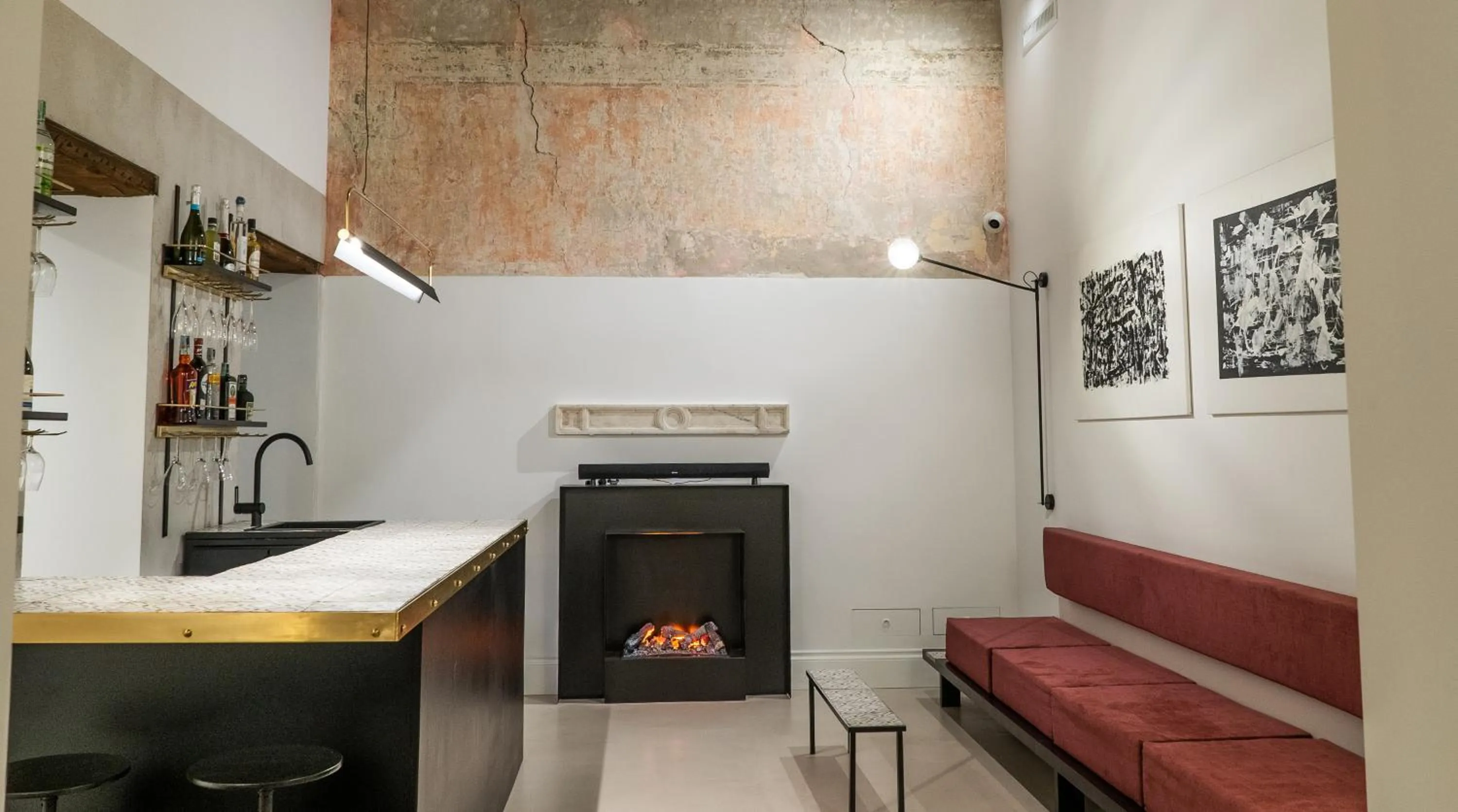 Lounge or bar in Artemisia Domus - Centro Storico
