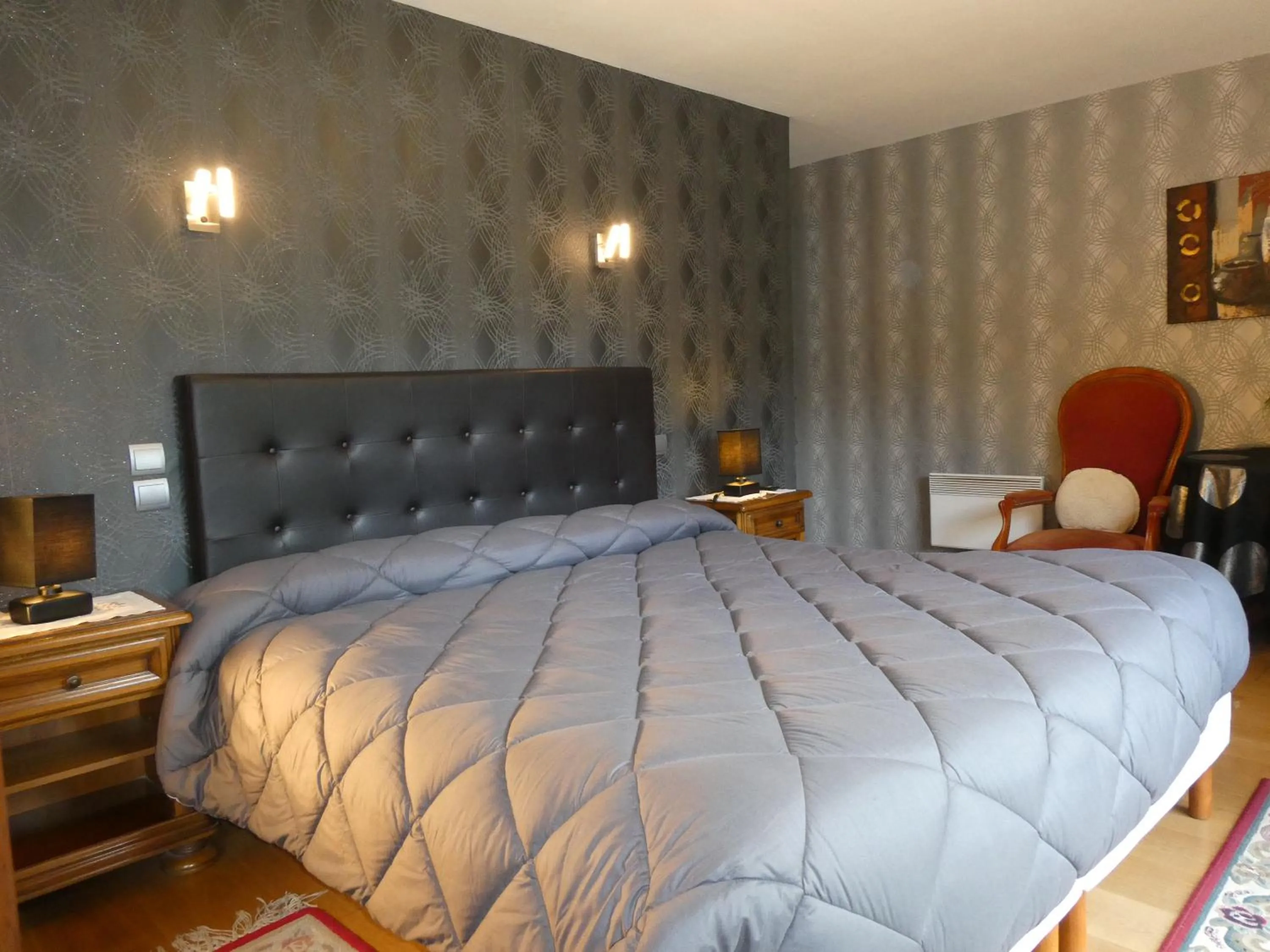 Bed in Chambres d'Hôtes La Balaguère