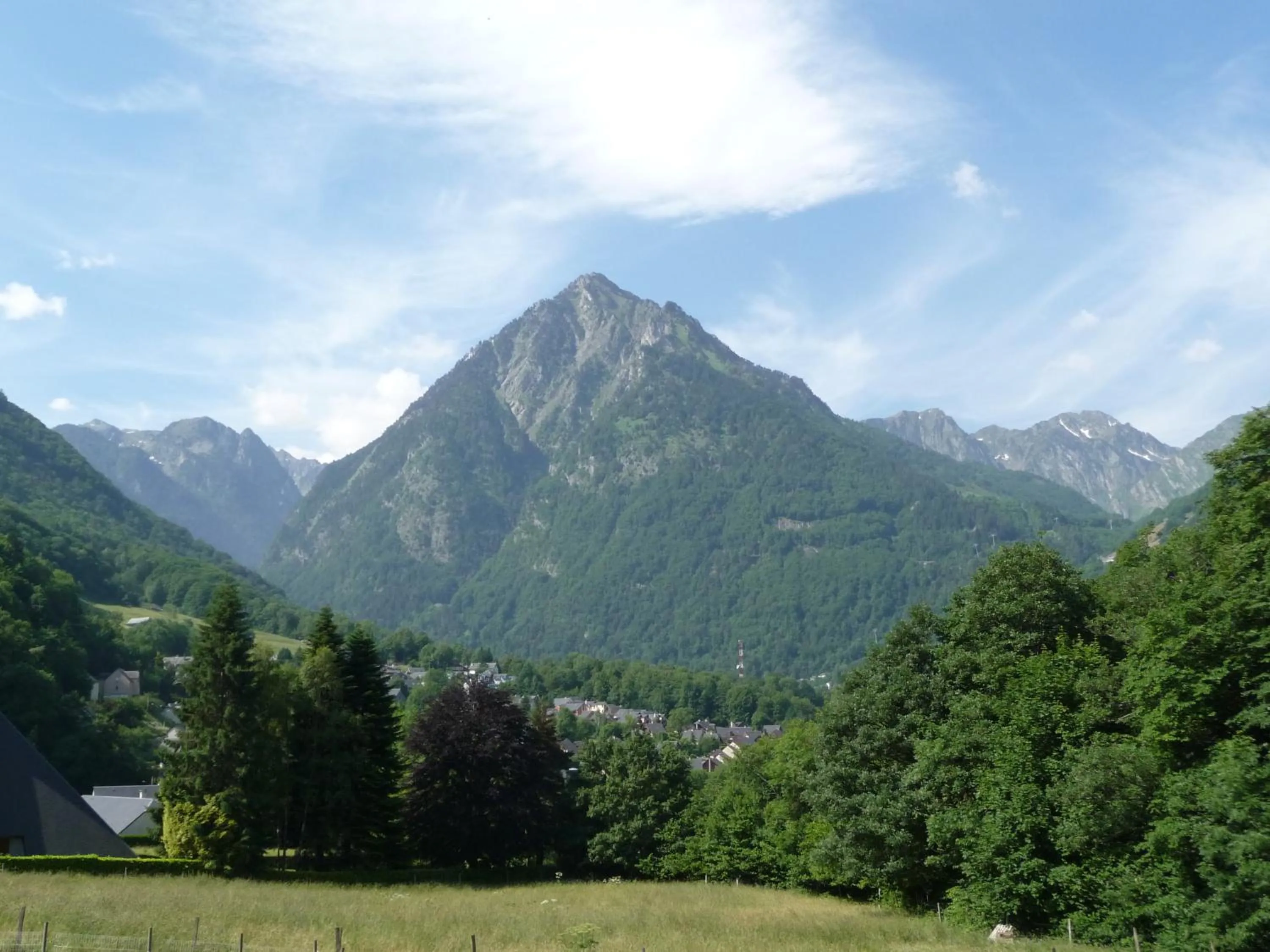 Mountain view in Chambres d'Hôtes La Balaguère