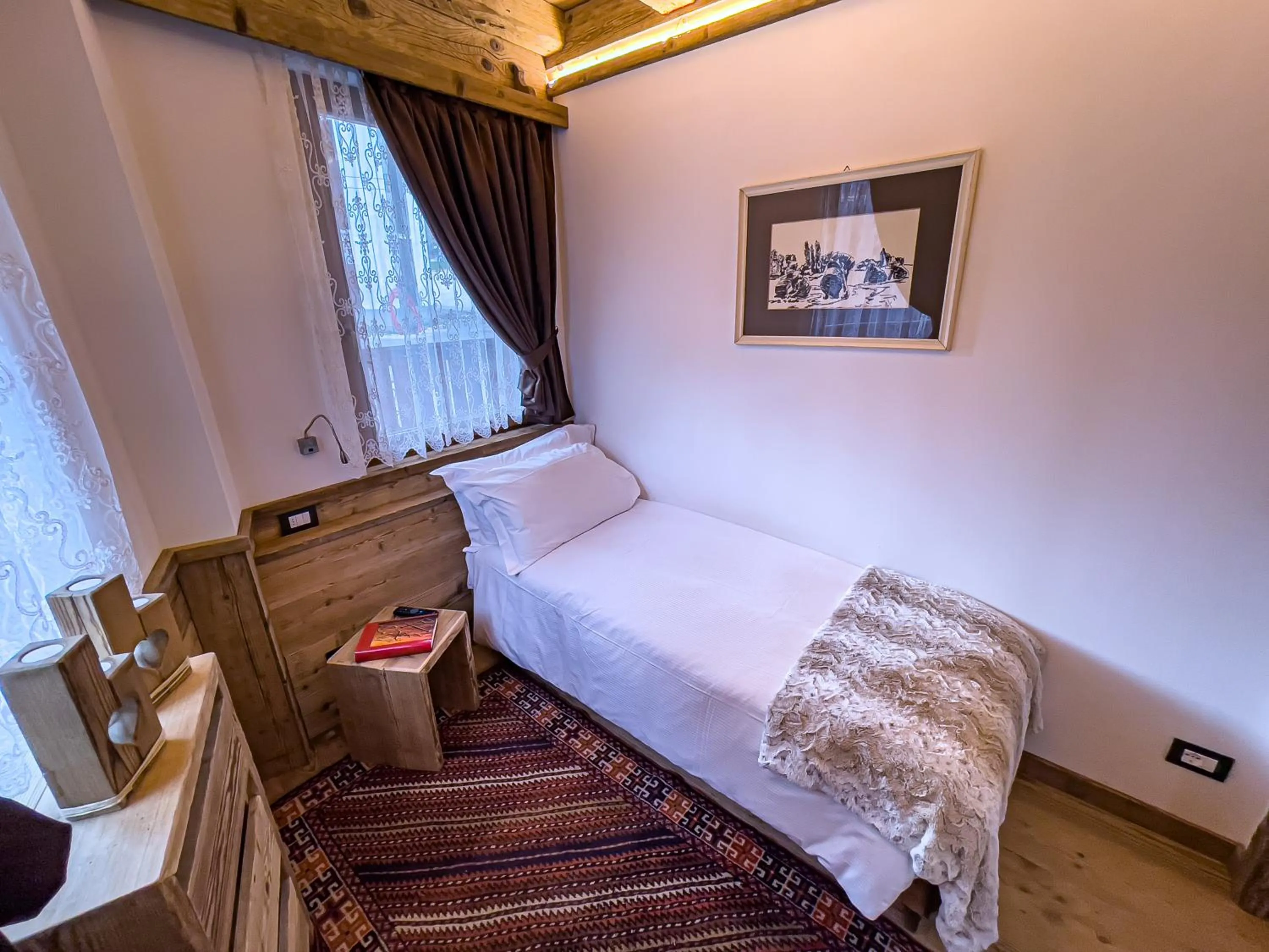 Bedroom, Bed in Hotel da Beppe Sello