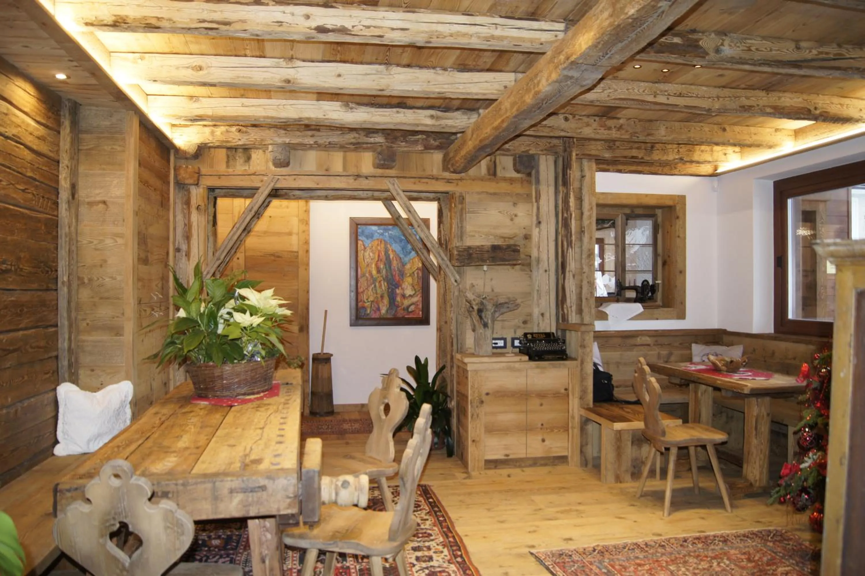 Seating area in Hotel da Beppe Sello