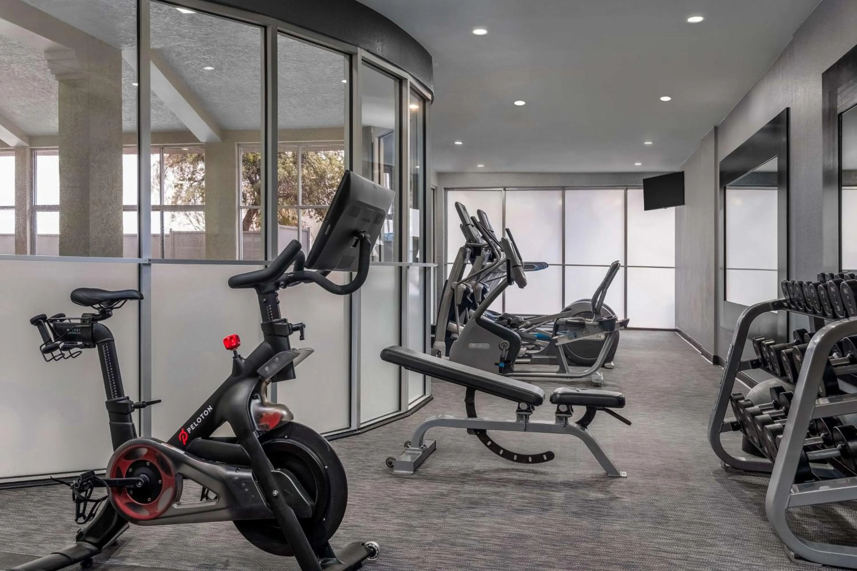 Fitness centre/facilities in Embassy Suites by Hilton El Paso