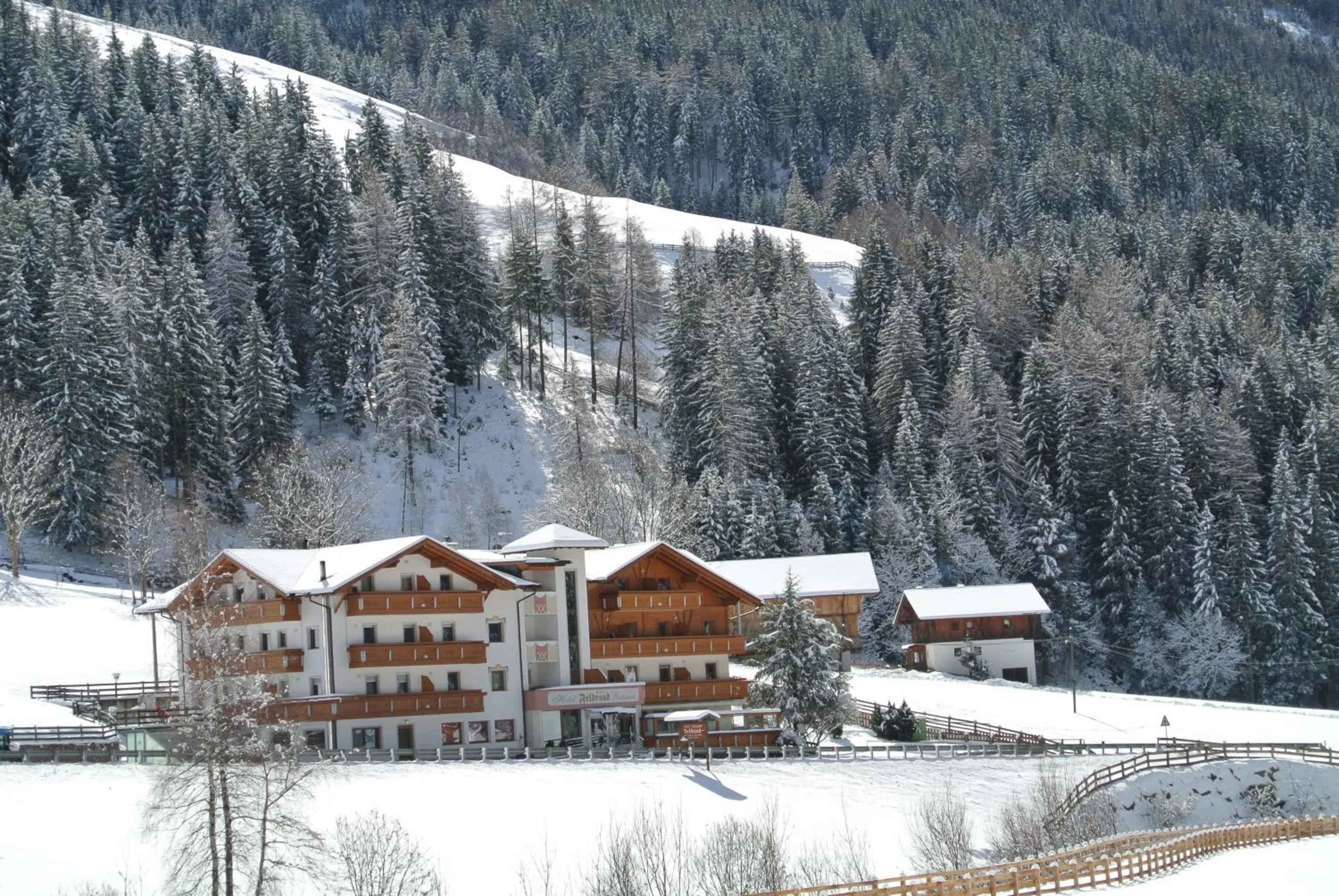 Facade/entrance in Hotel Feldrand