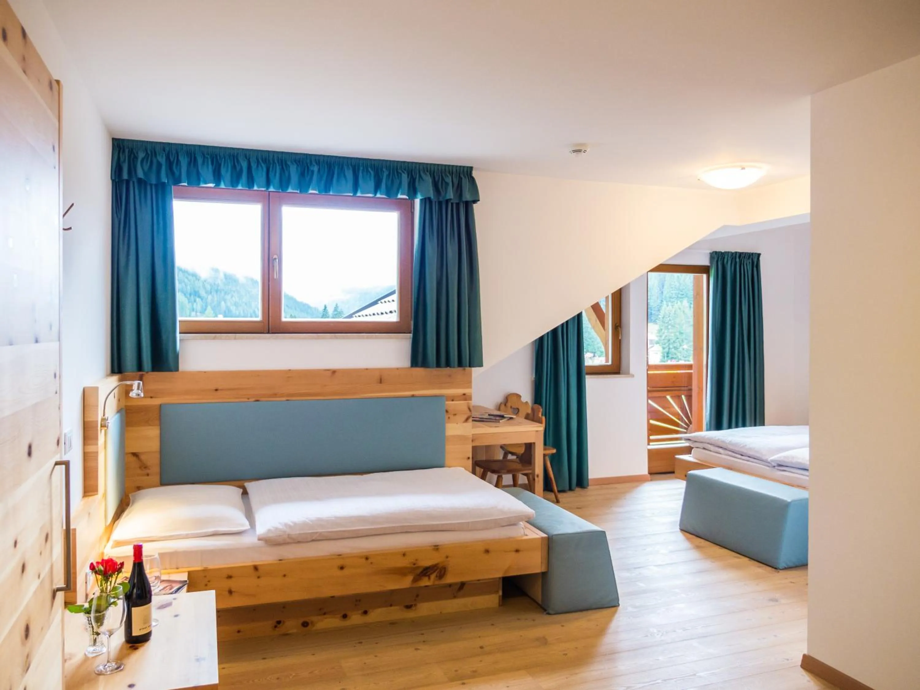 Bedroom, Bed in Hotel Feldrand