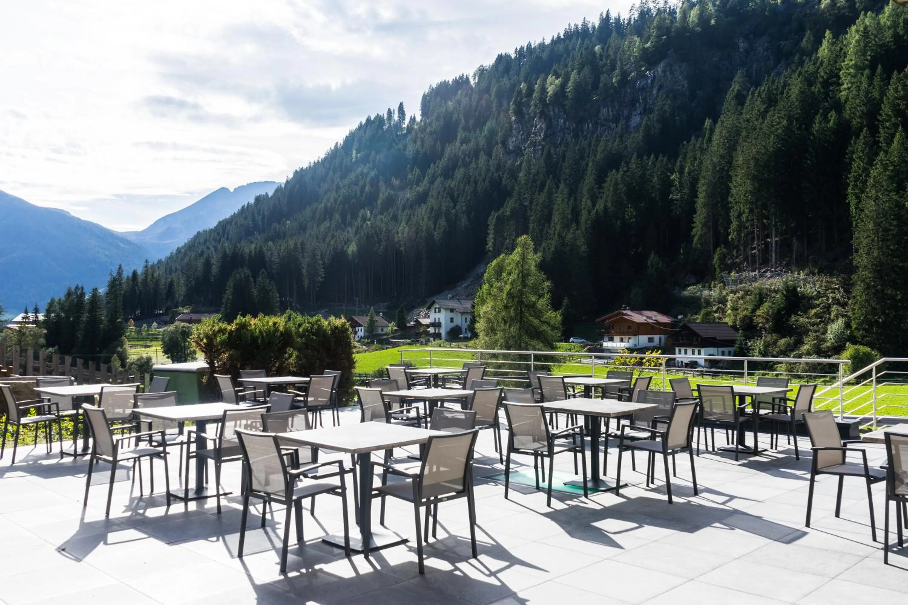 Patio in Hotel Feldrand