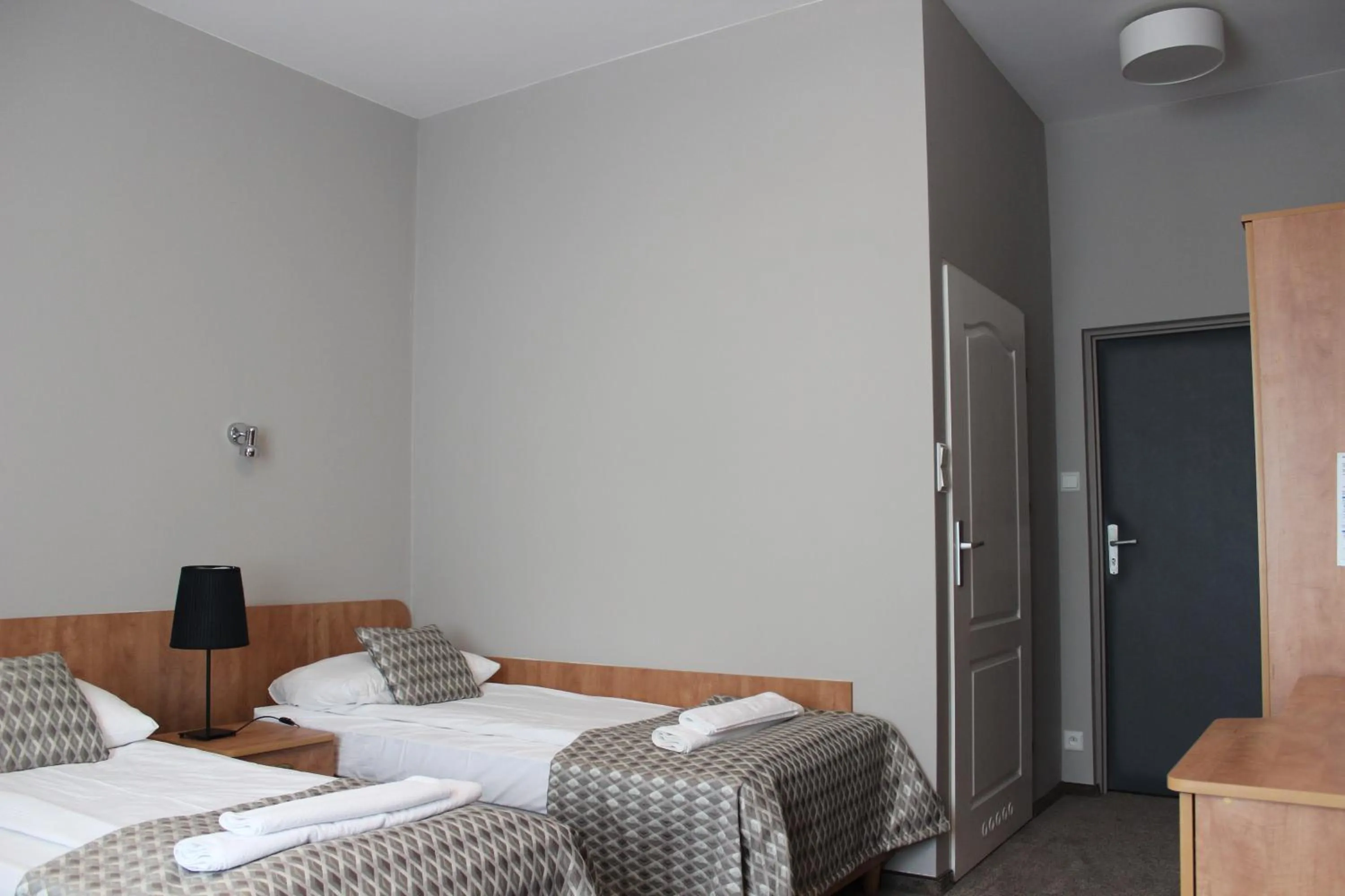 Bed in Hotel Jan Sander