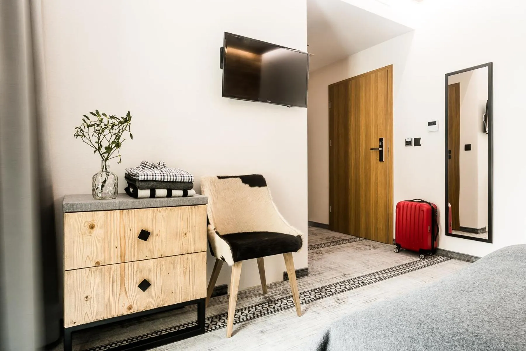 Seating area in Willa Szymaszkowa