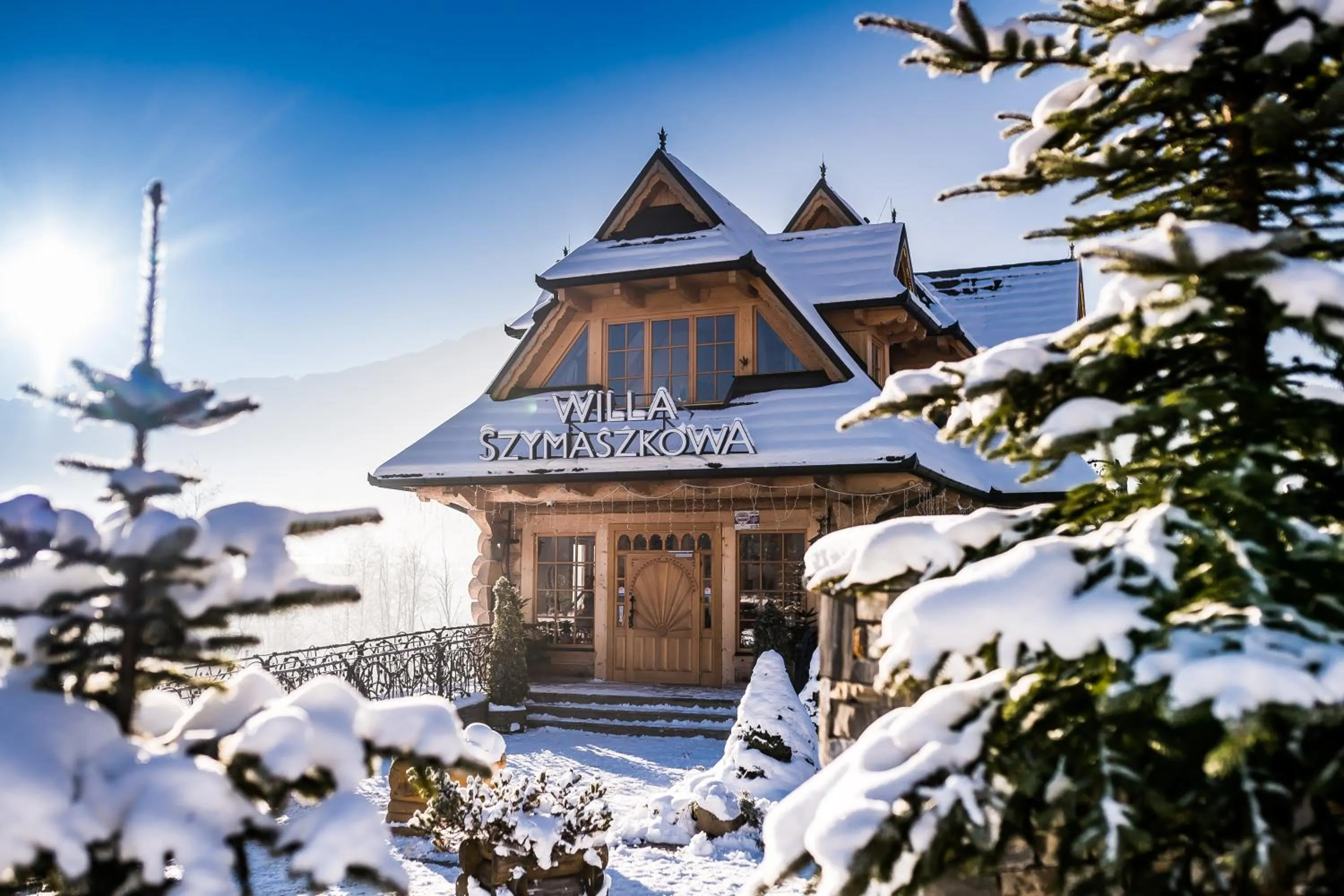 Property building in Willa Szymaszkowa