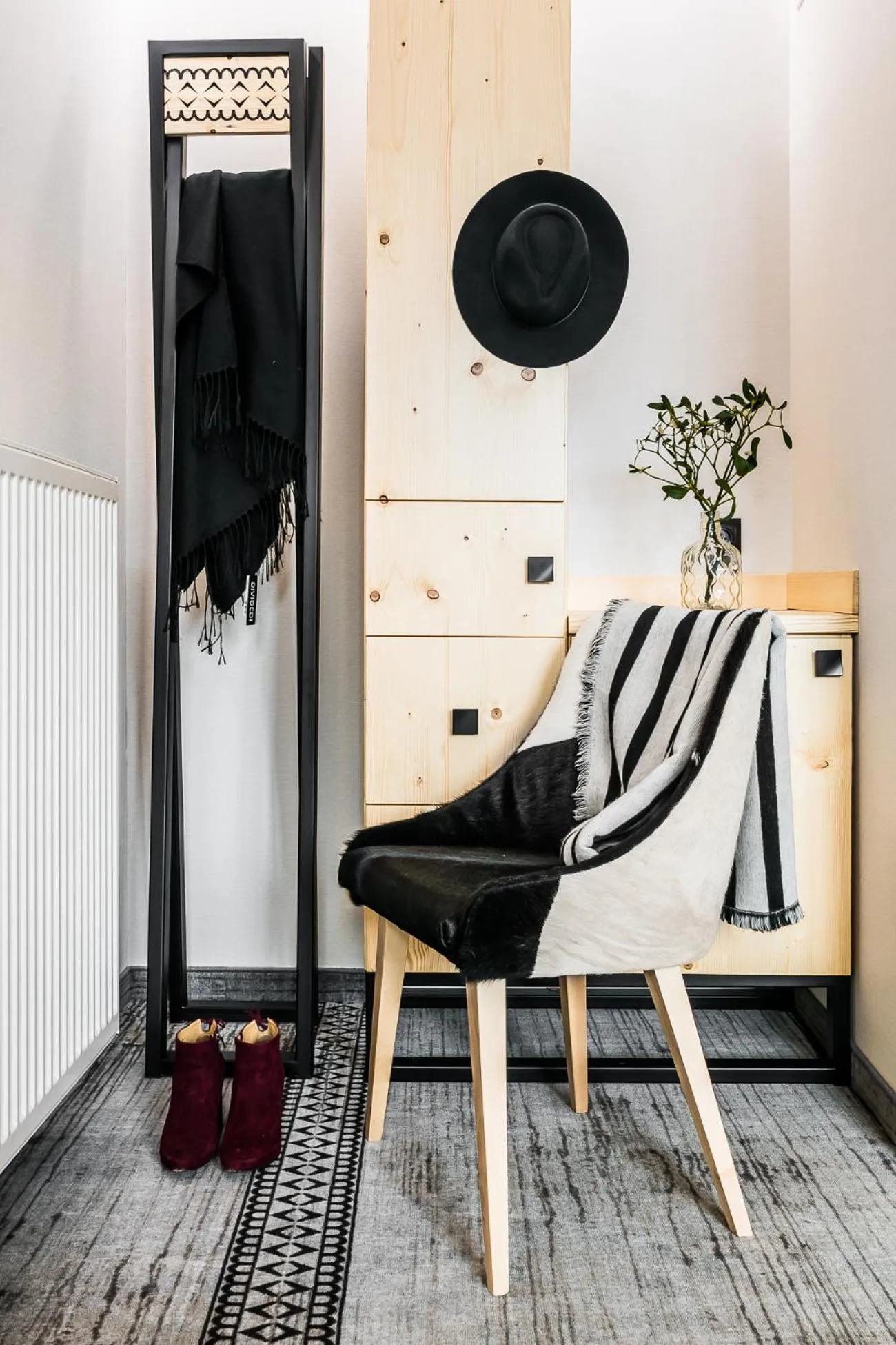 Seating area in Willa Szymaszkowa