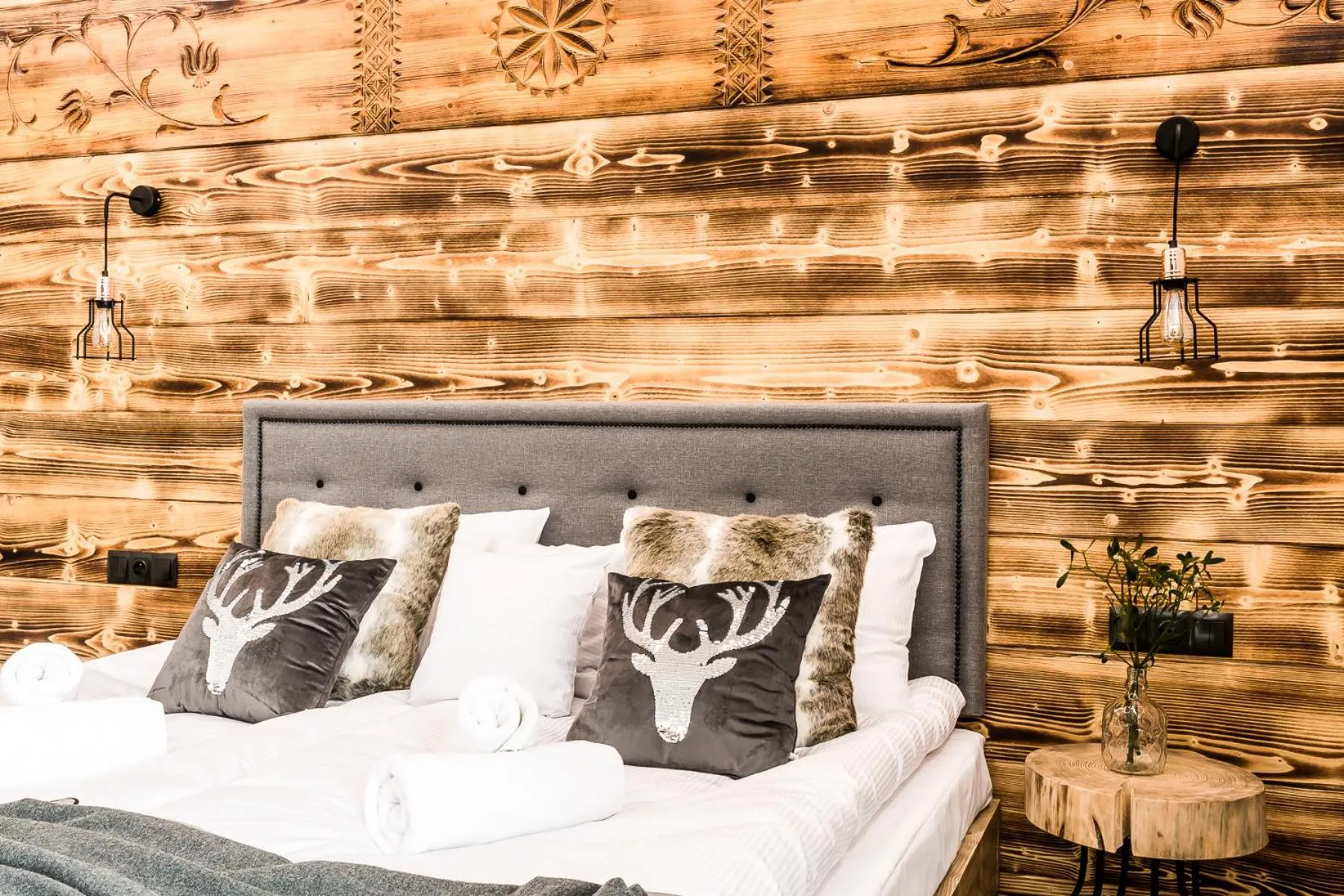 Bedroom, Bed in Willa Szymaszkowa