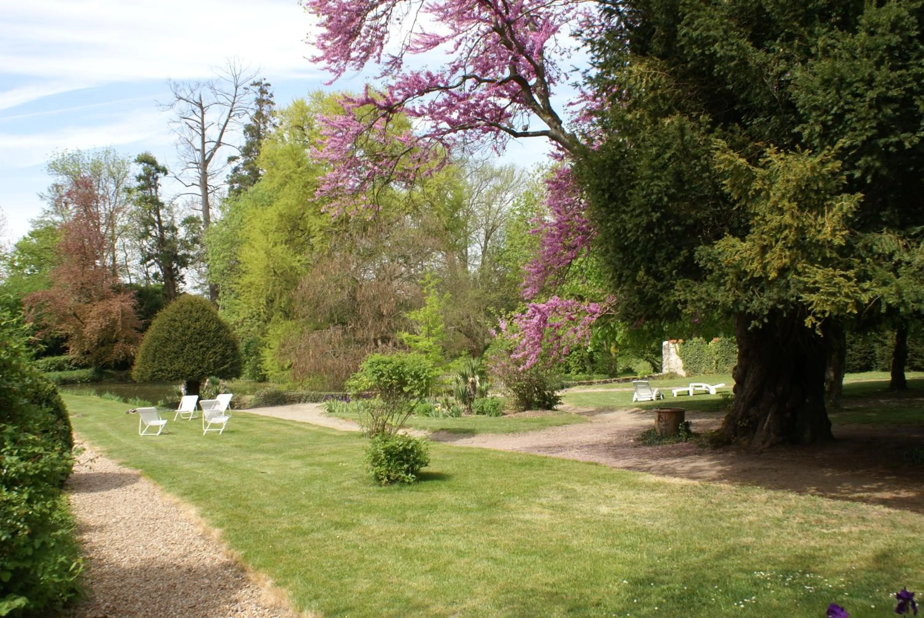 Garden view in Le Béguinage