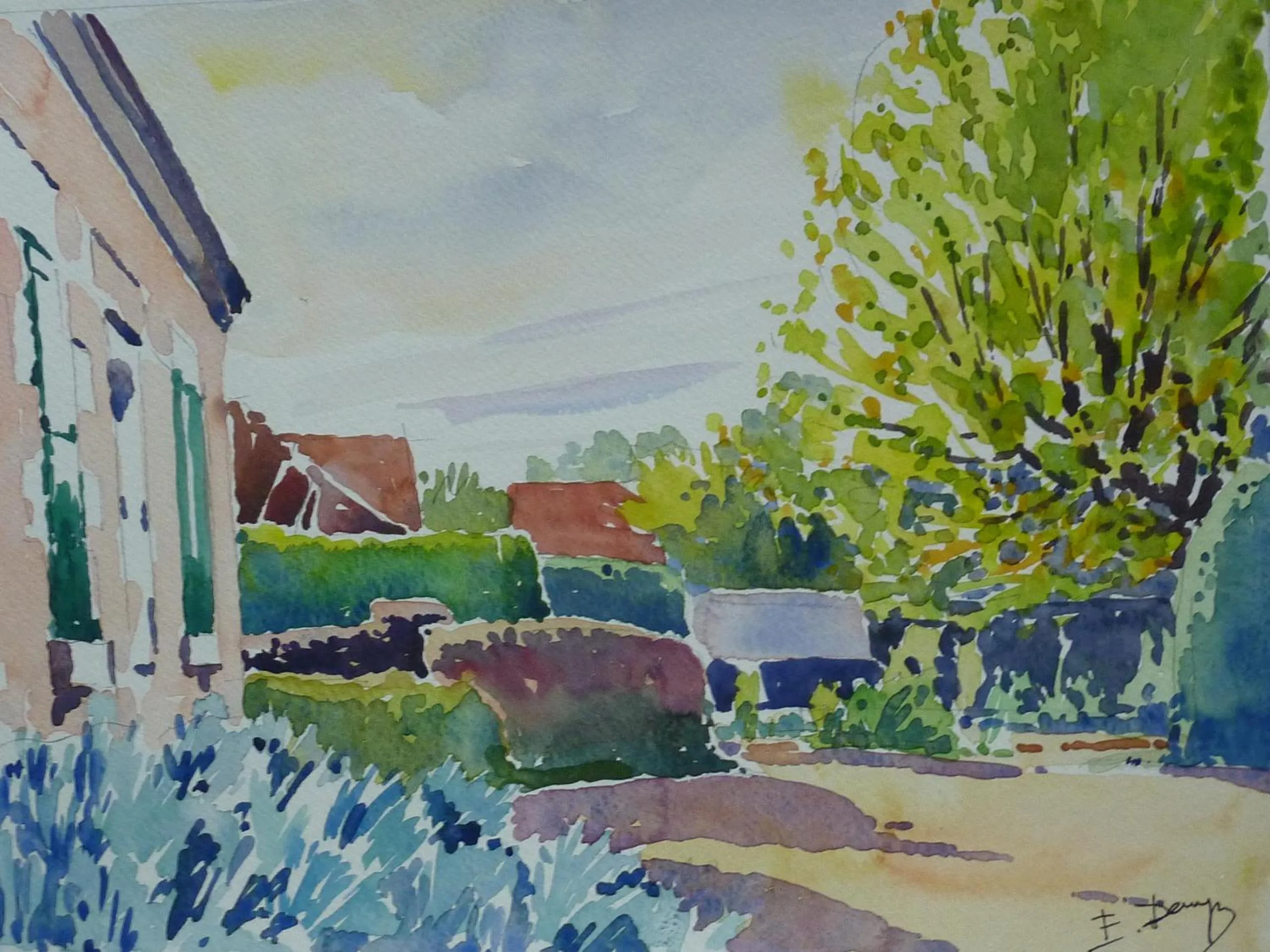 Decorative detail in Le Béguinage