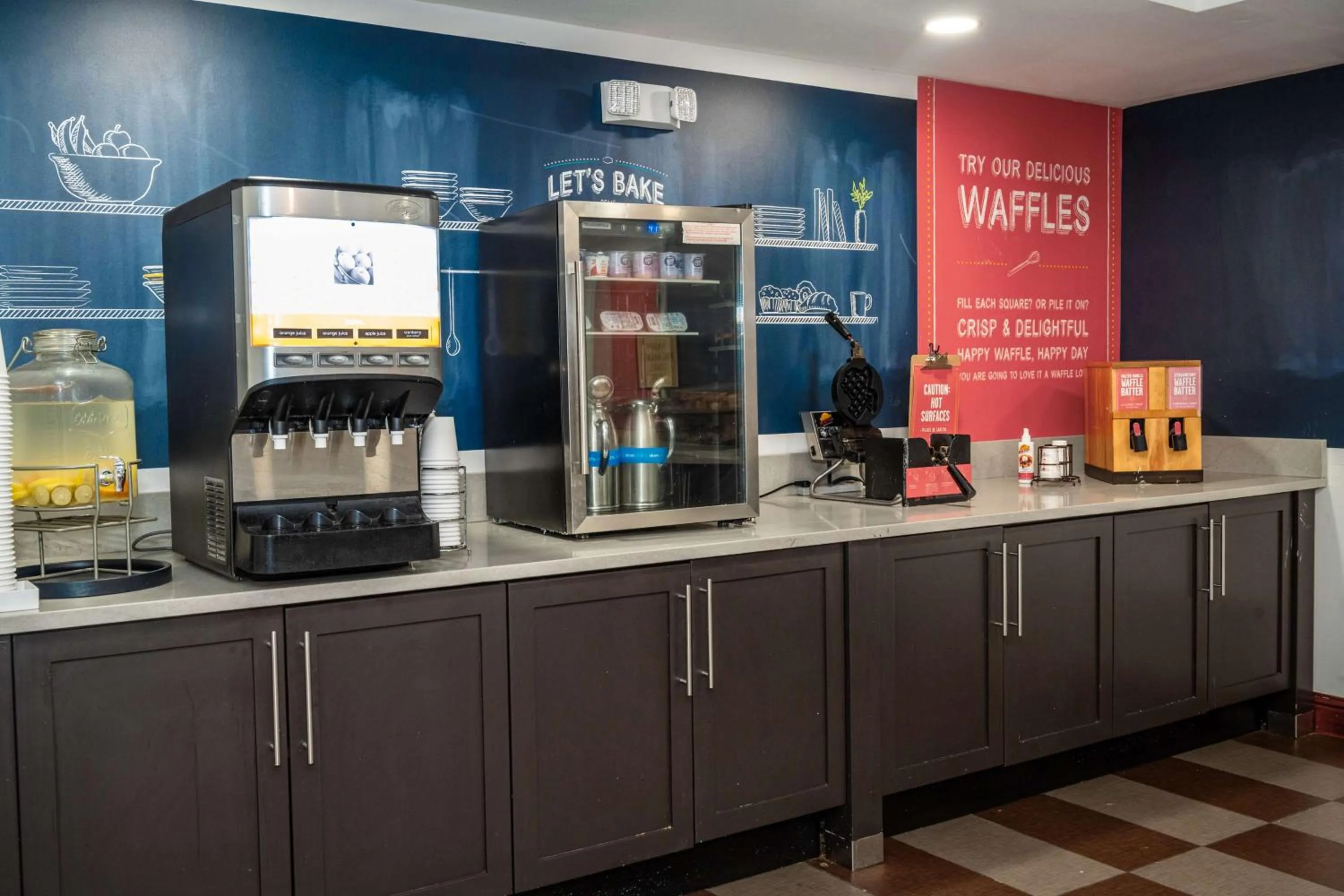 Breakfast in Hampton Inn & Suites Fort Worth-West-I-30