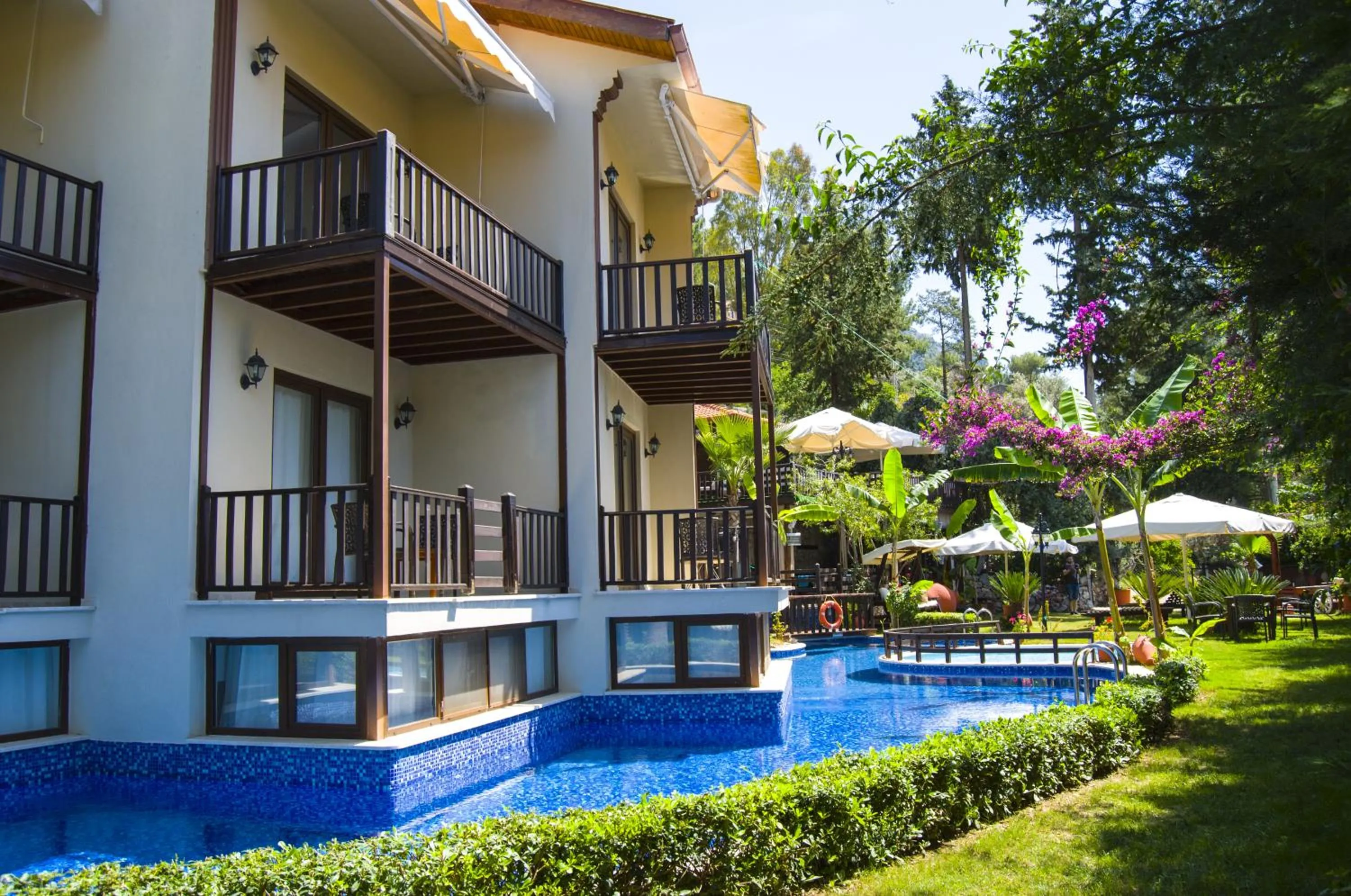 Garden in Alya Hotel Göcek