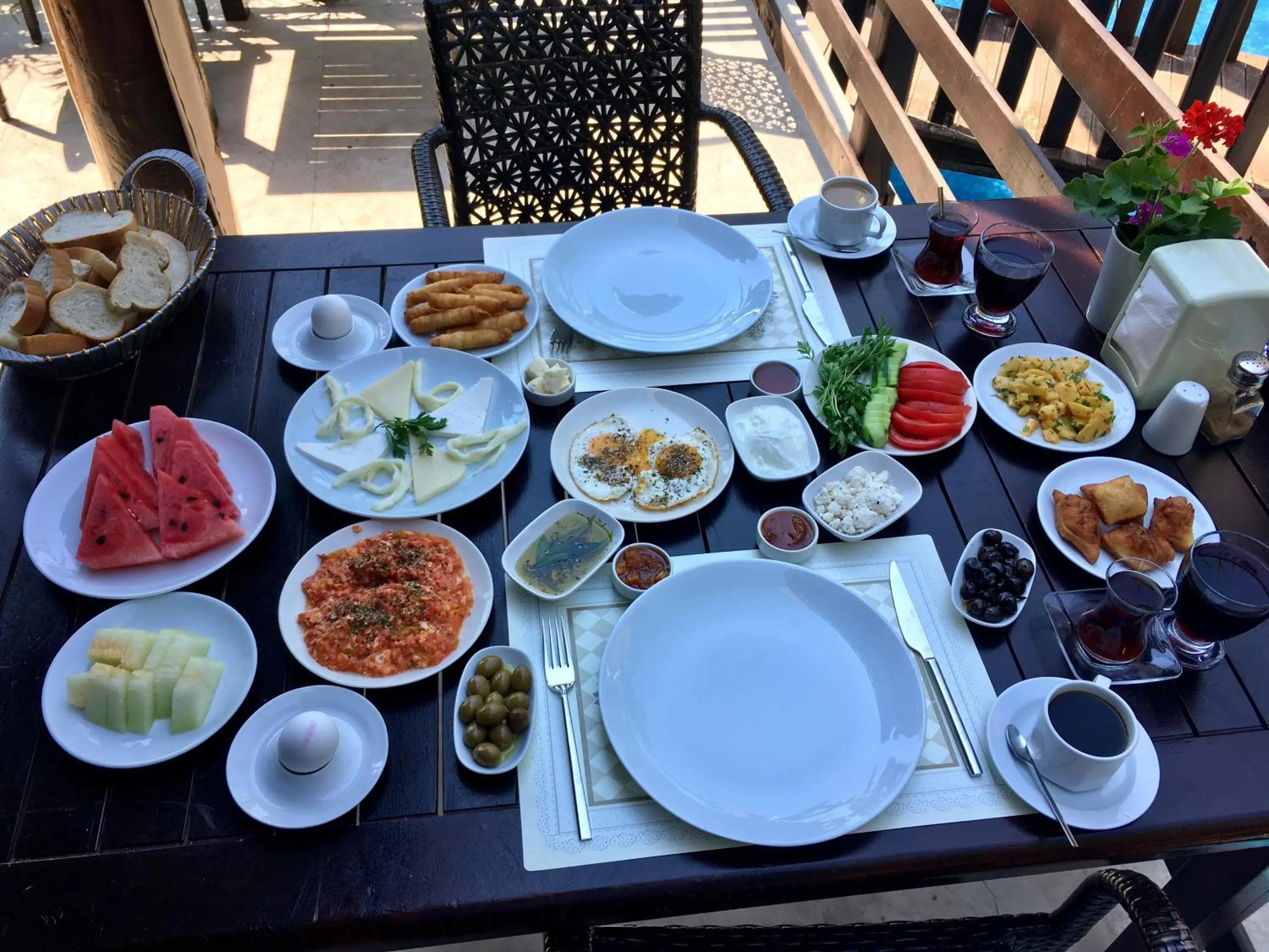 Breakfast in Alya Hotel Göcek