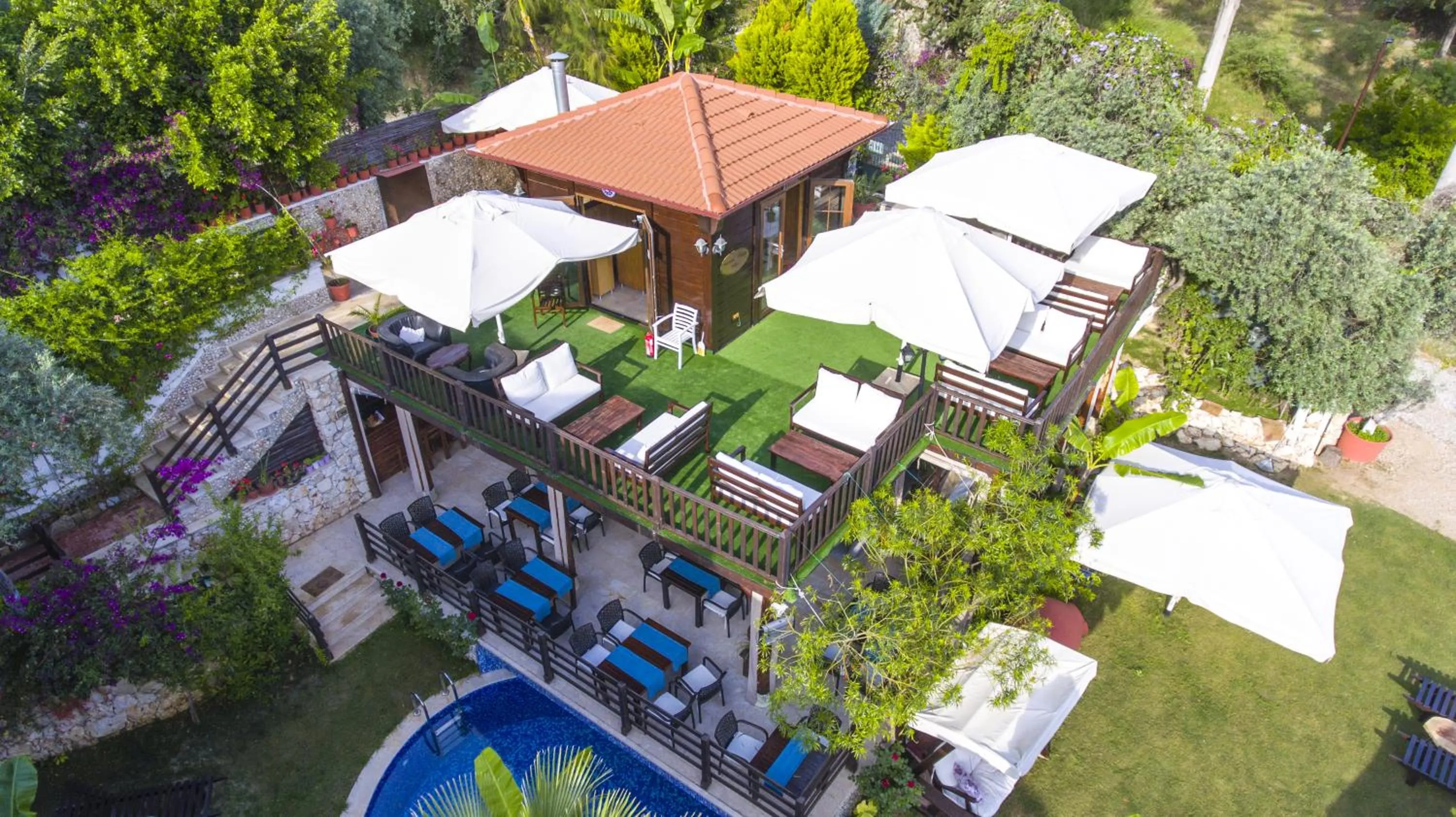 Bird's eye view in Alya Hotel Göcek