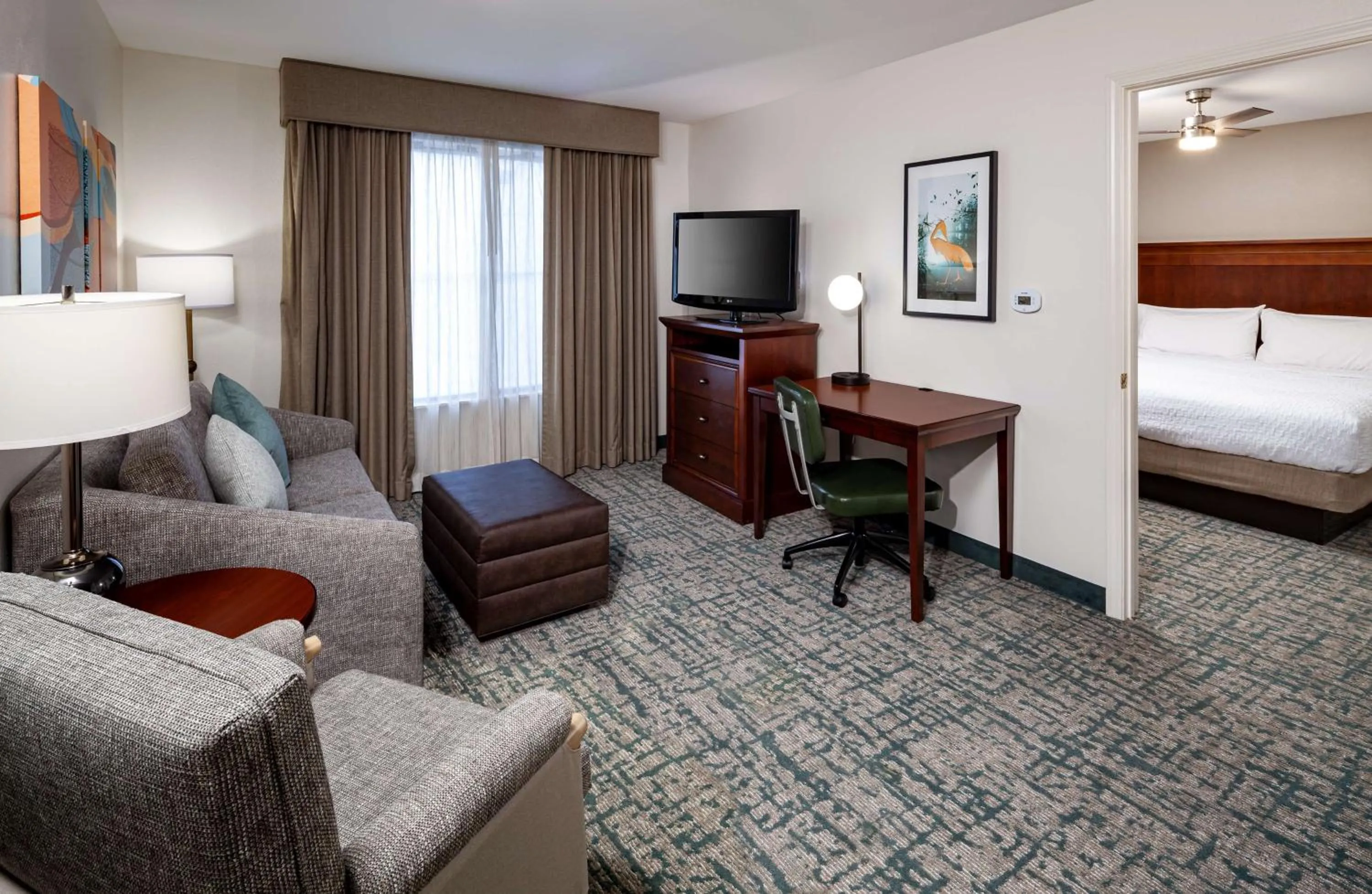 Bedroom, Bed in Homewood Suites by Hilton Gainesville