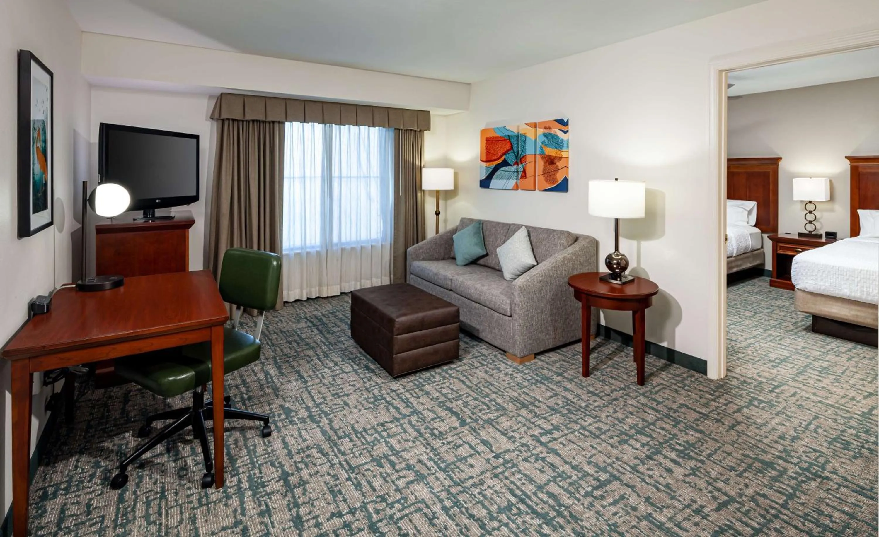 Bedroom, Bed in Homewood Suites by Hilton Gainesville