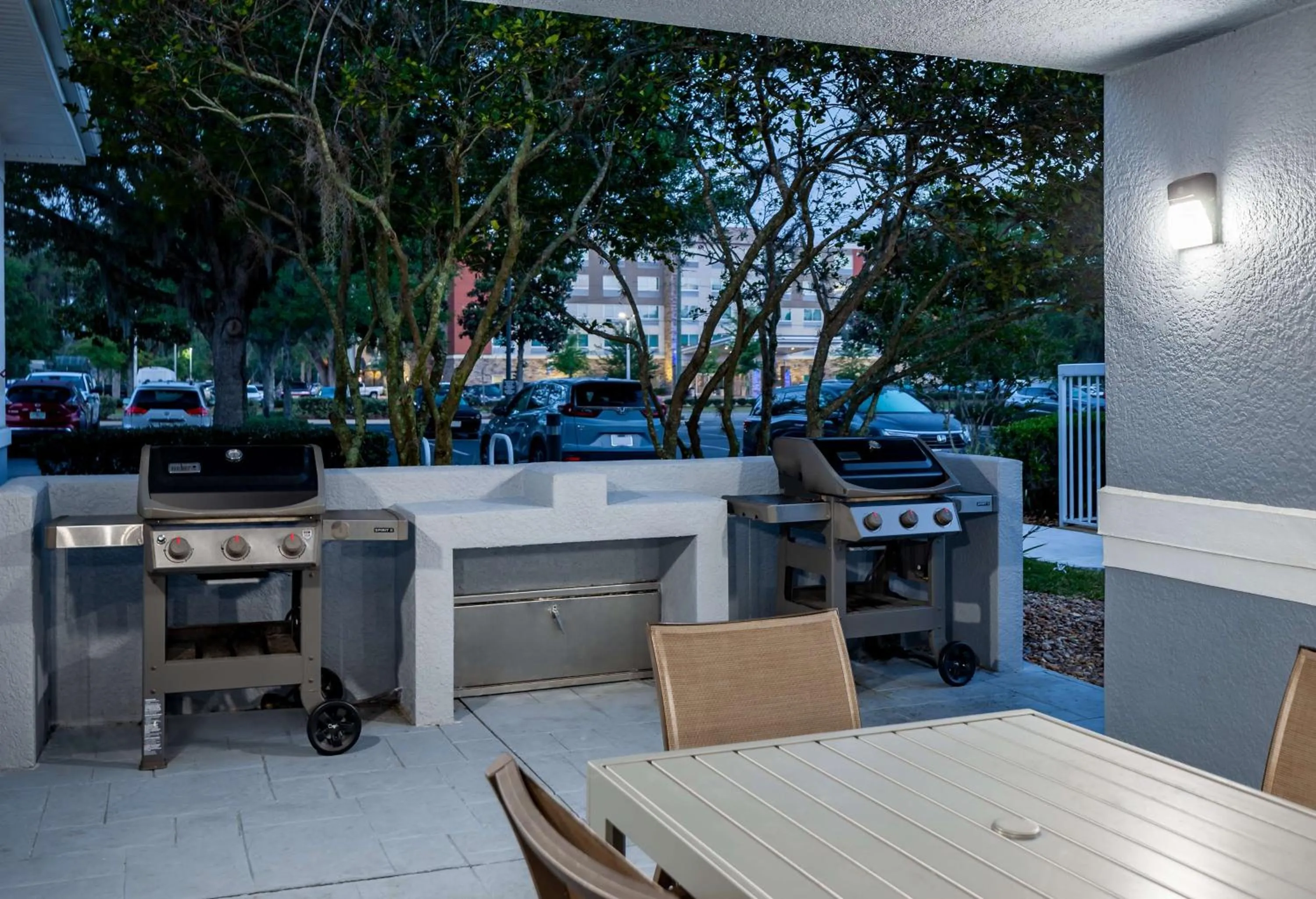 Patio in Homewood Suites by Hilton Gainesville