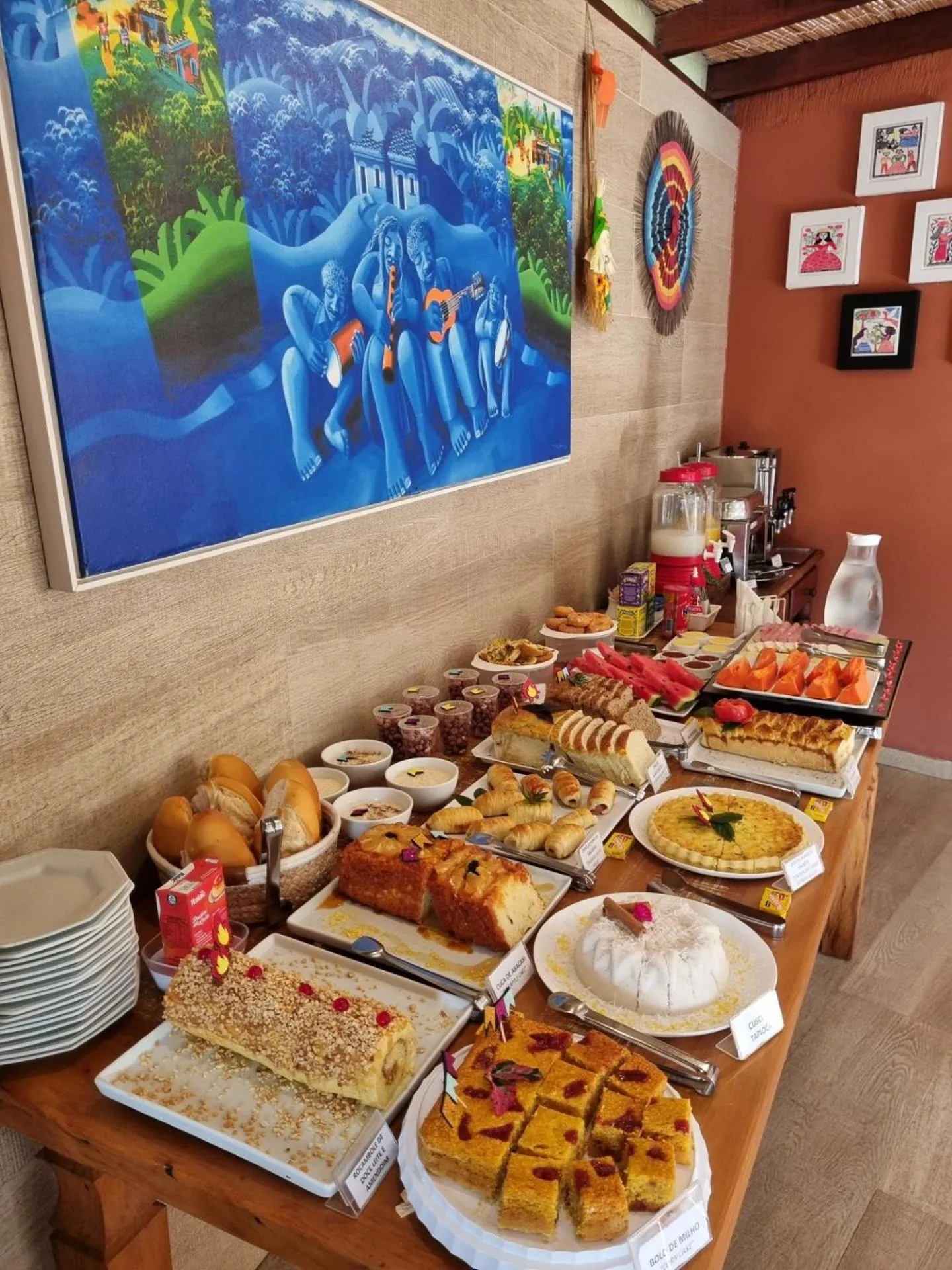 Food and drinks in Pousada Bahia Bella