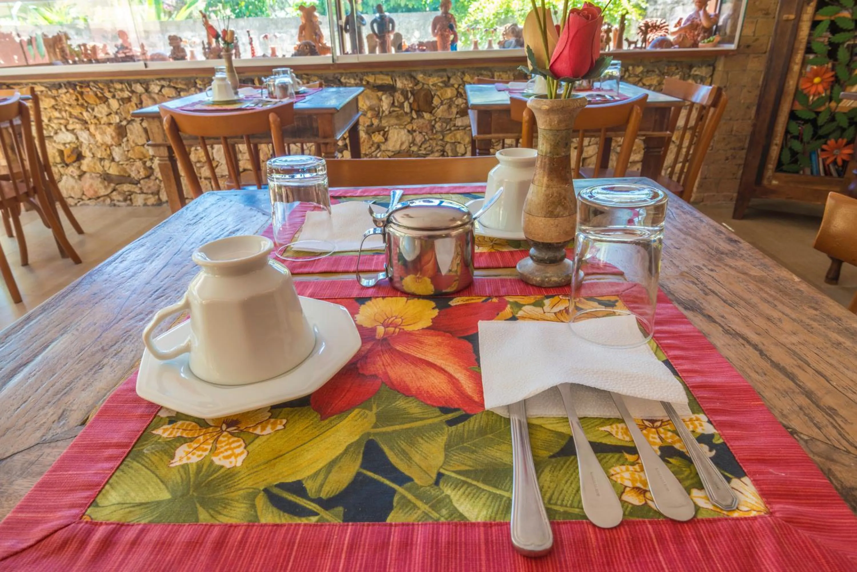 Decorative detail in Pousada Bahia Bella
