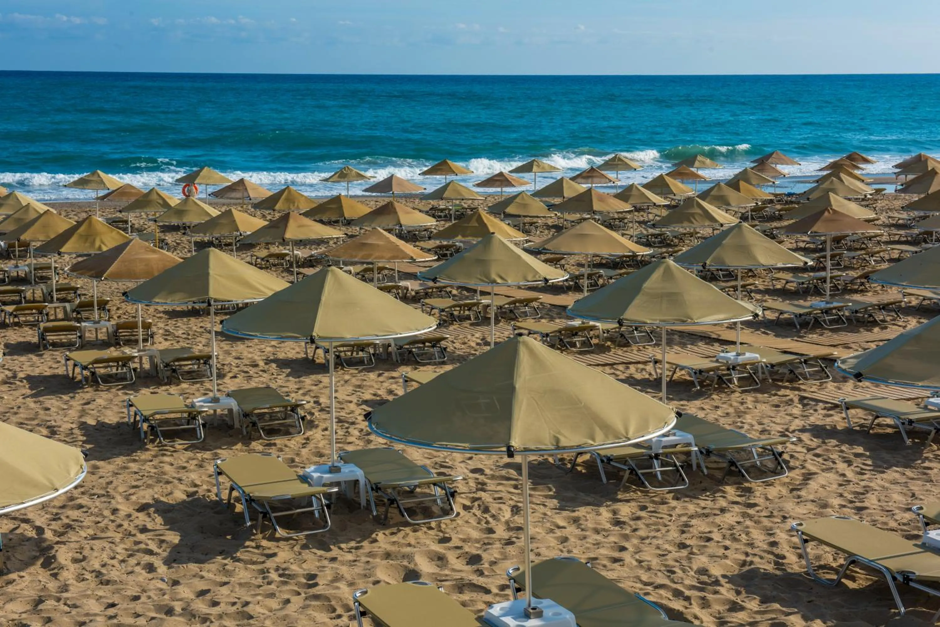 Beach in Odyssia Beach Hotel