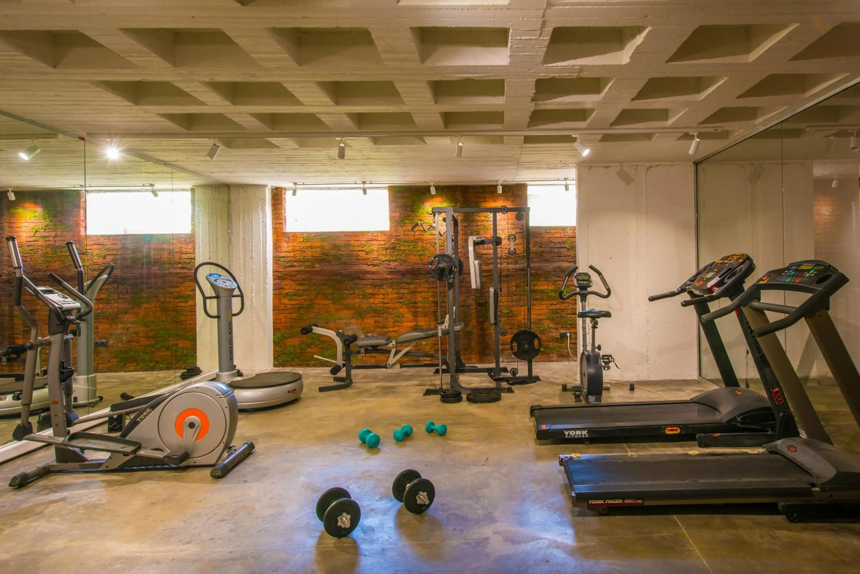 Fitness centre/facilities in Odyssia Beach Hotel