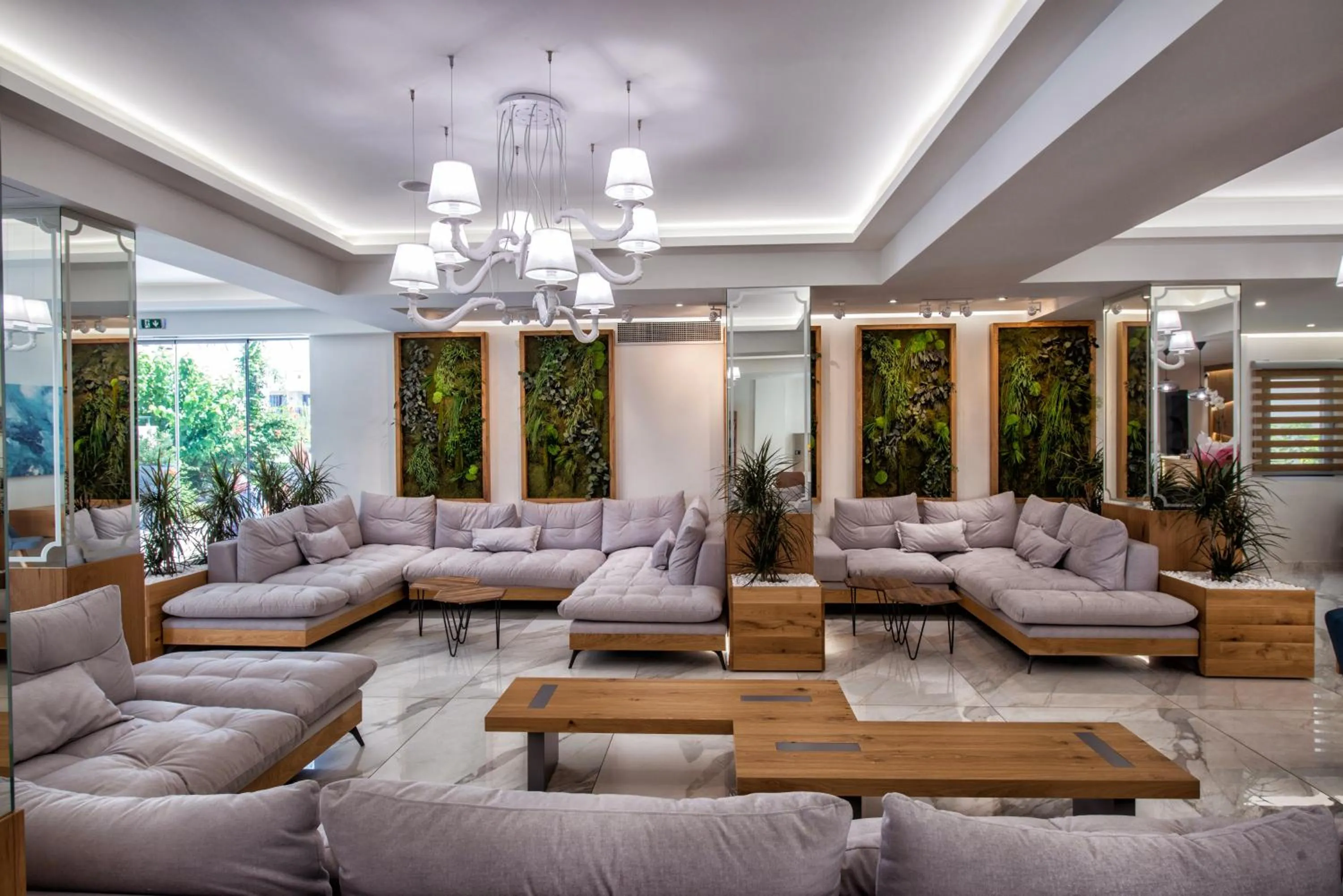 Lobby or reception in Odyssia Beach Hotel