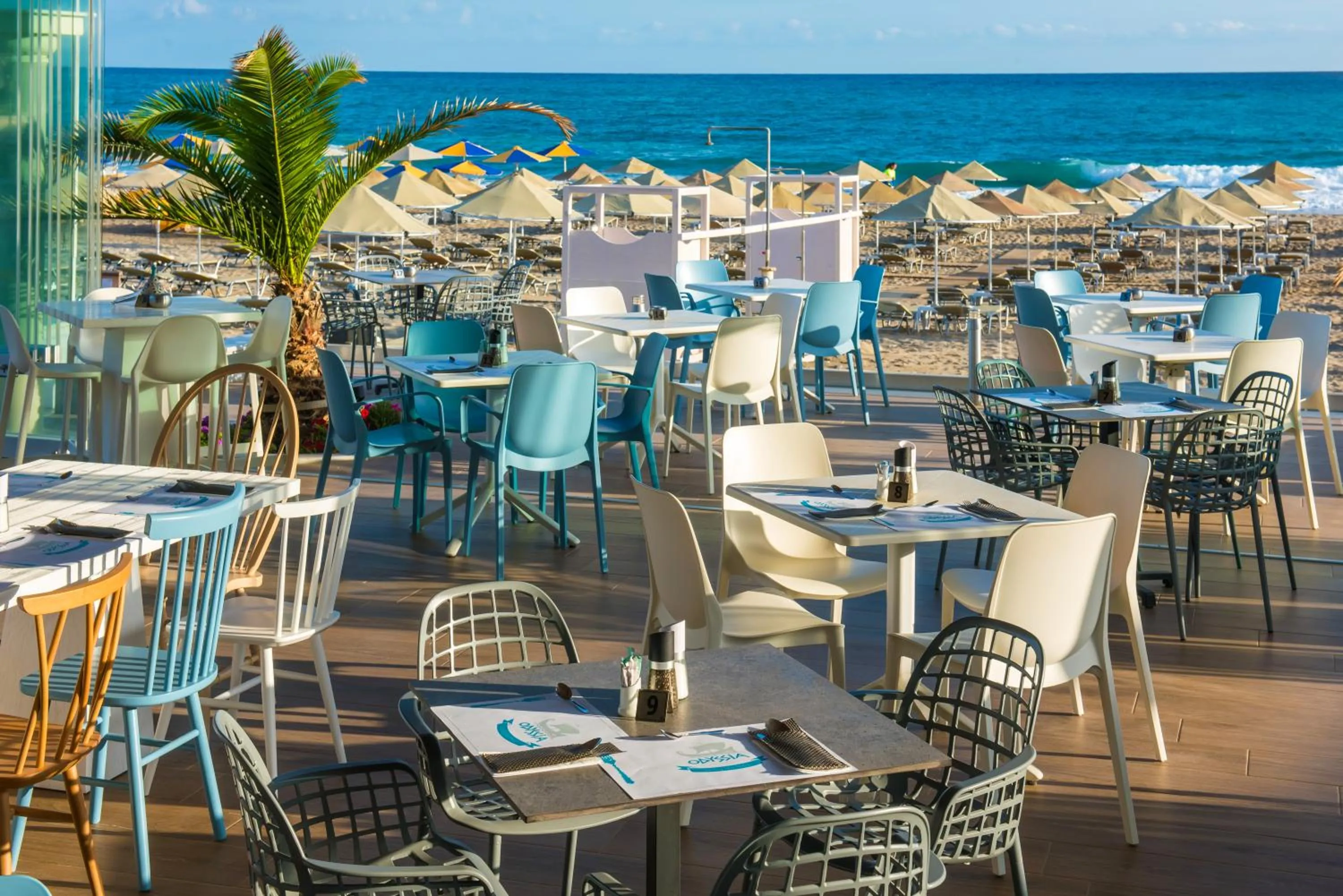 Restaurant/places to eat in Odyssia Beach Hotel