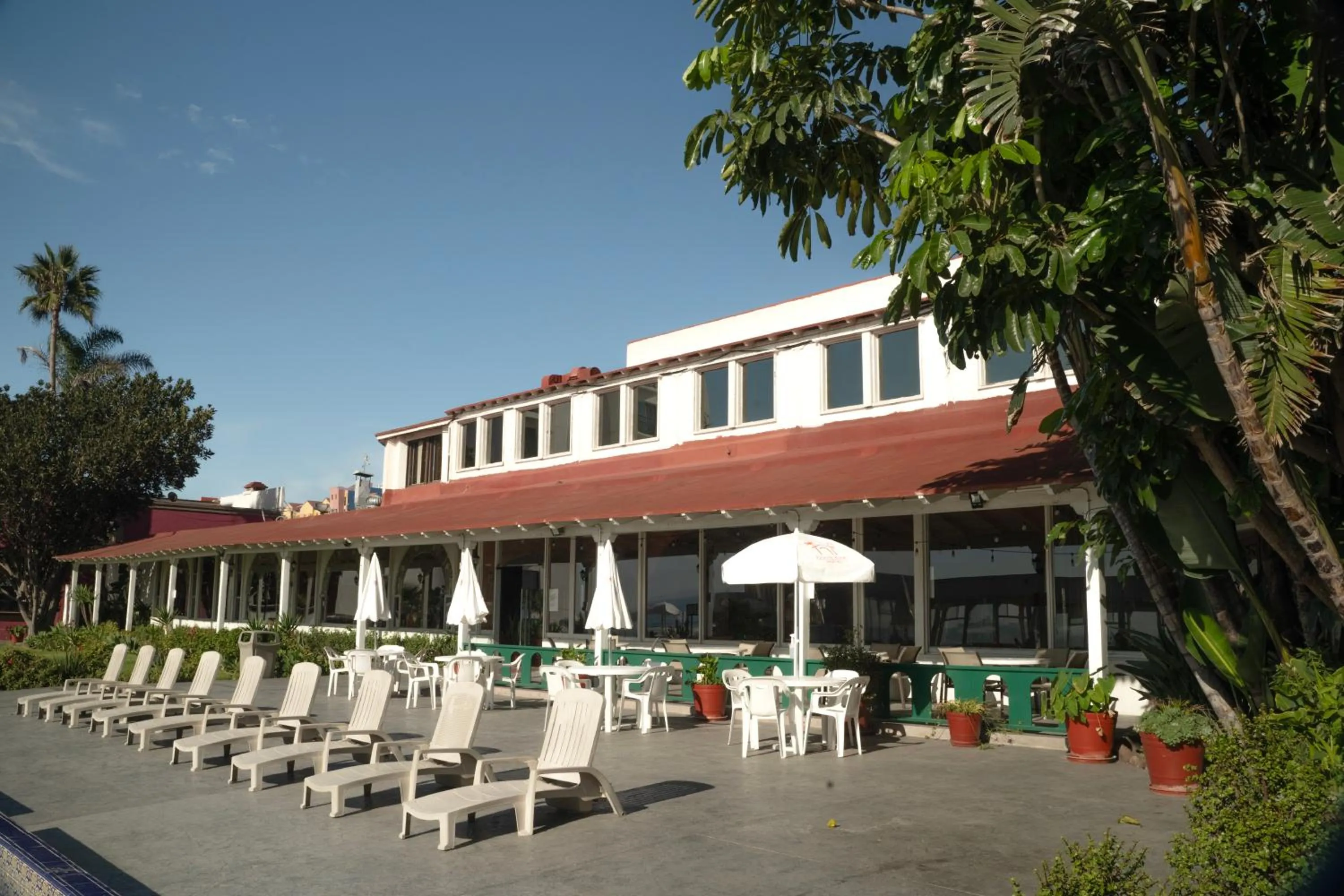 Swimming pool in Rosarito Beach Hotel