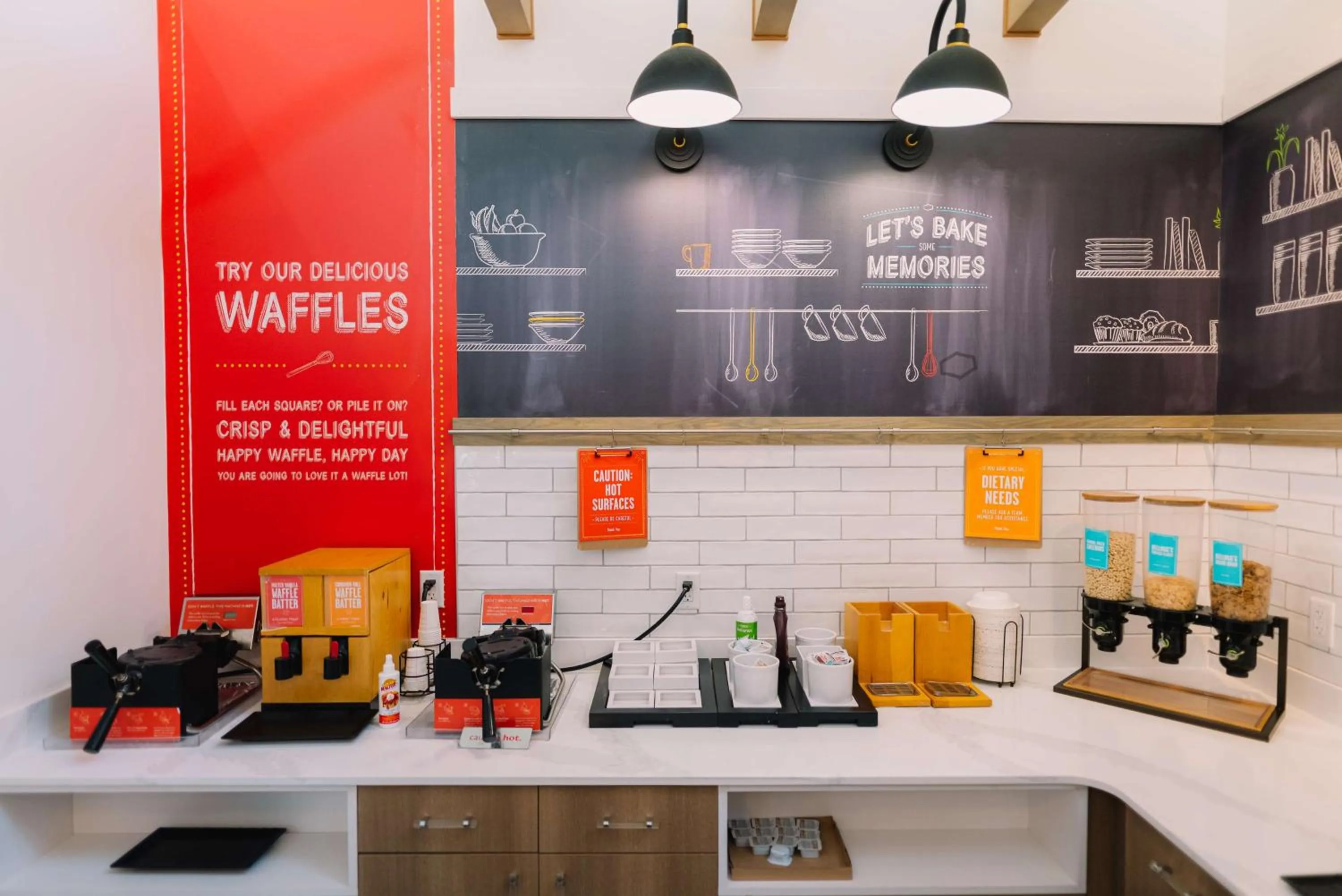 Breakfast in Hampton Inn Gatlinburg