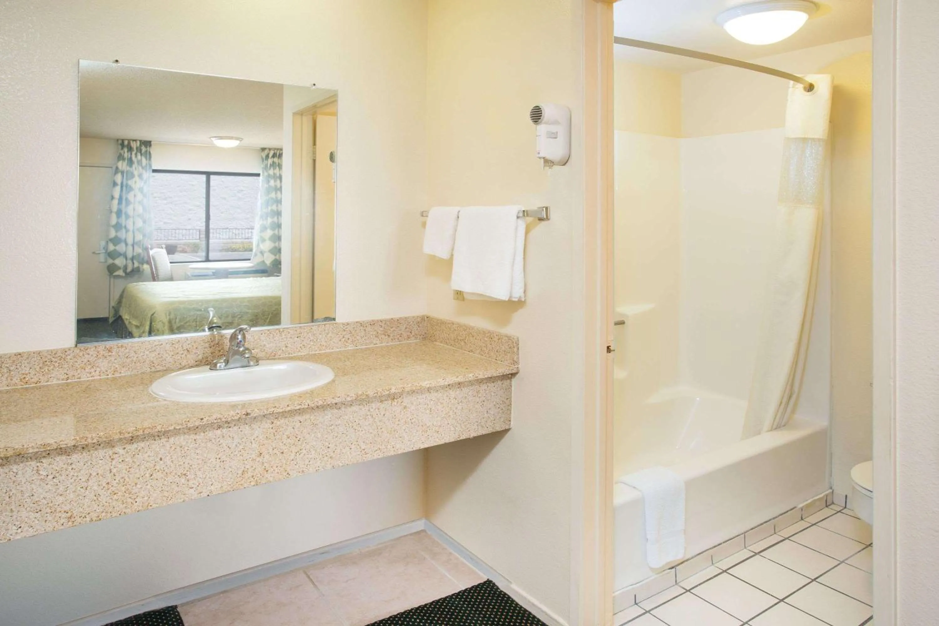 Bathroom in Travelodge by Wyndham Indio
