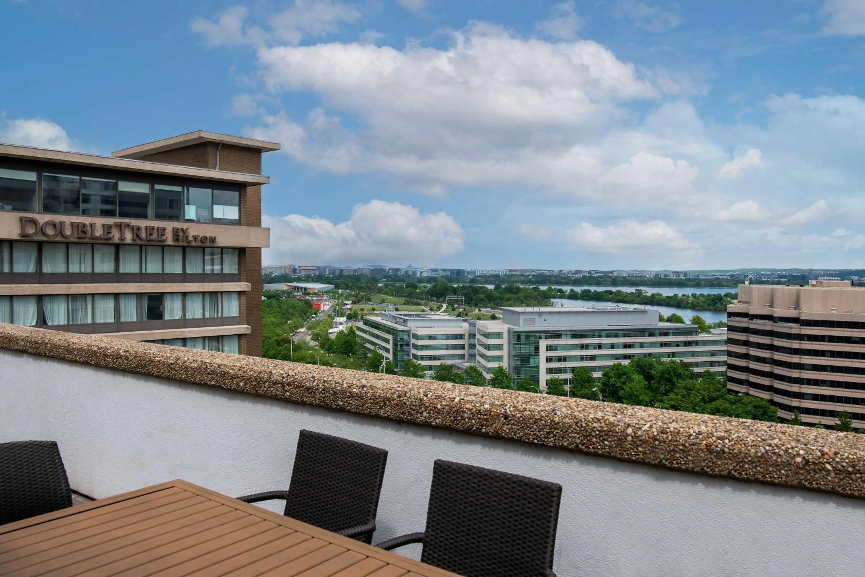 View (from property/room) in DoubleTree by Hilton Washington DC – Crystal City