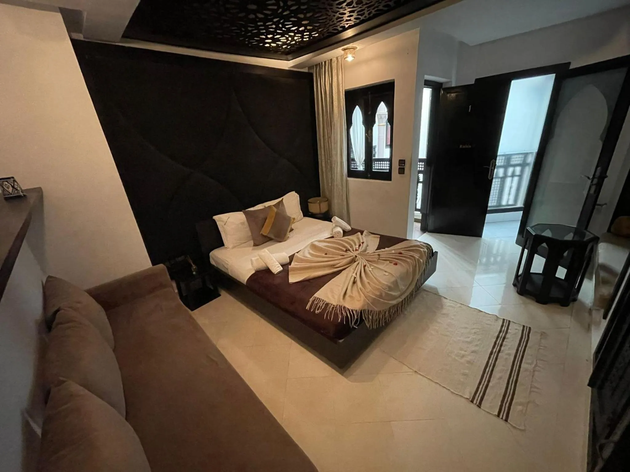 Bedroom, Bed in Riad 7 Pierres