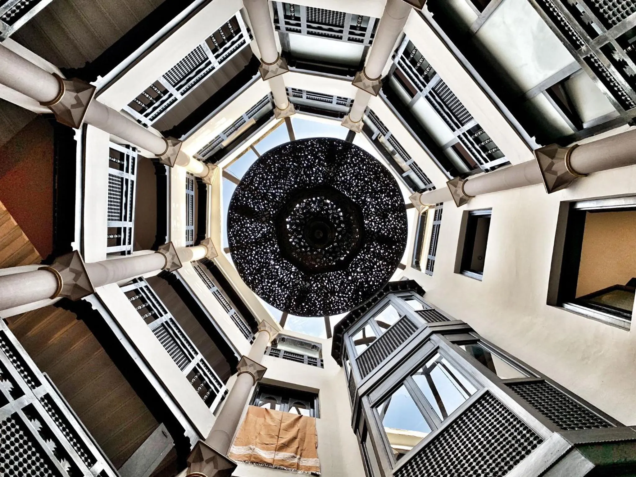 Patio in Riad 7 Pierres