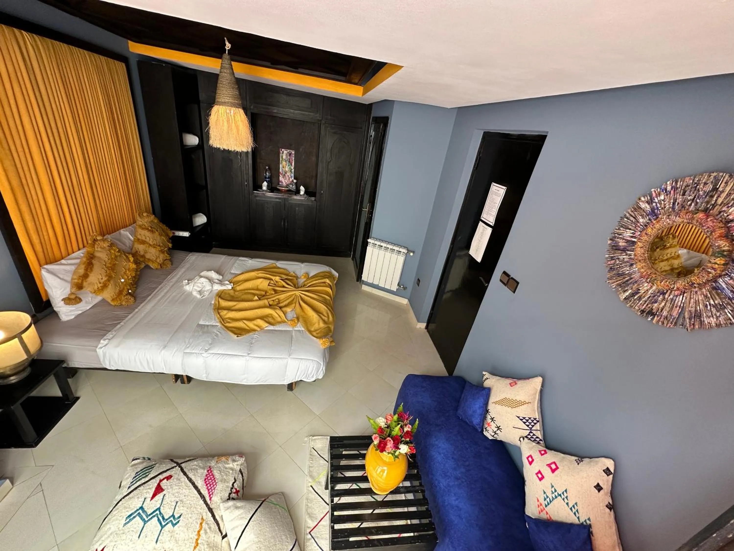 Photo of the whole room, Bed in Riad 7 Pierres