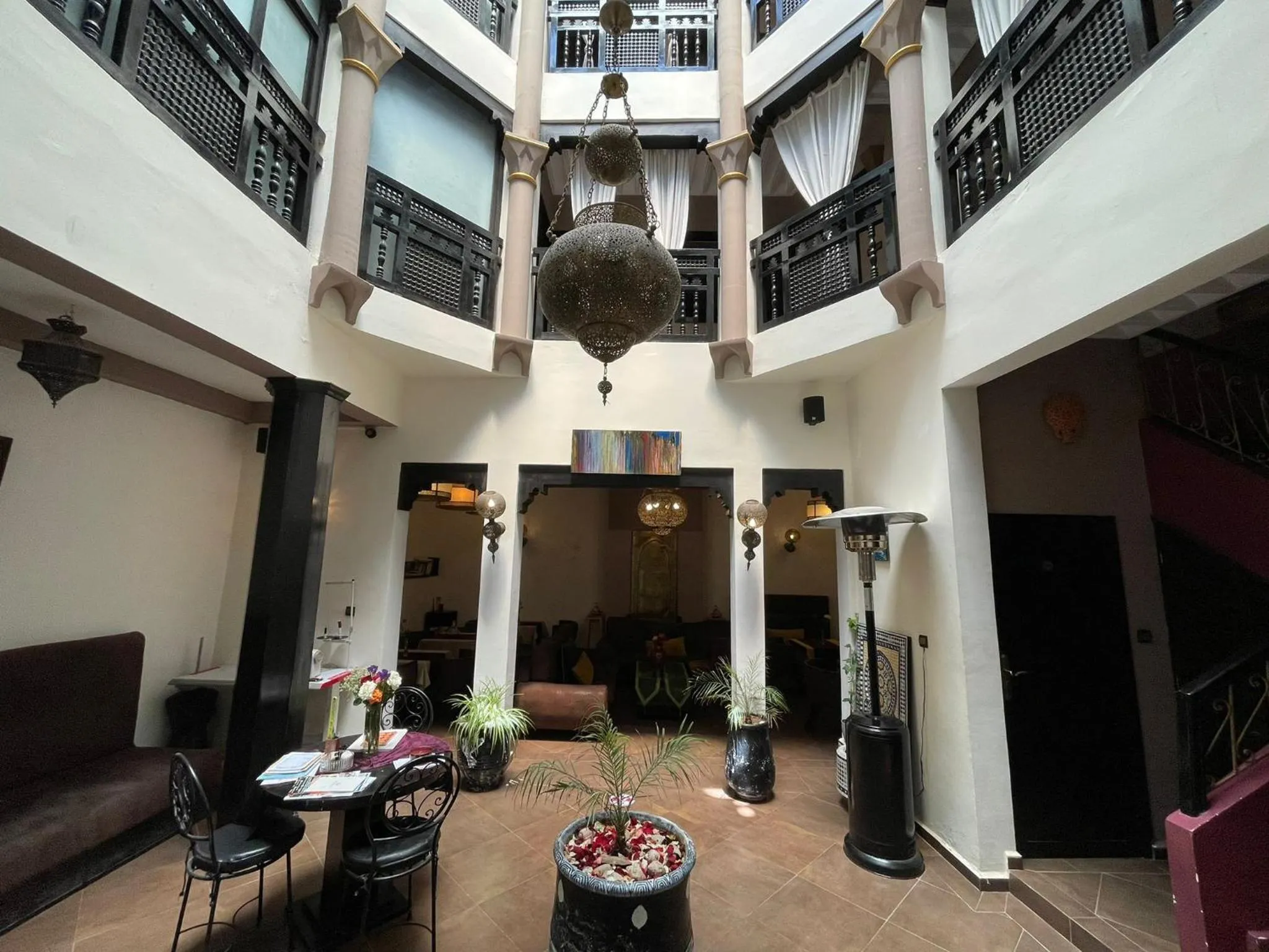 Living room in Riad 7 Pierres