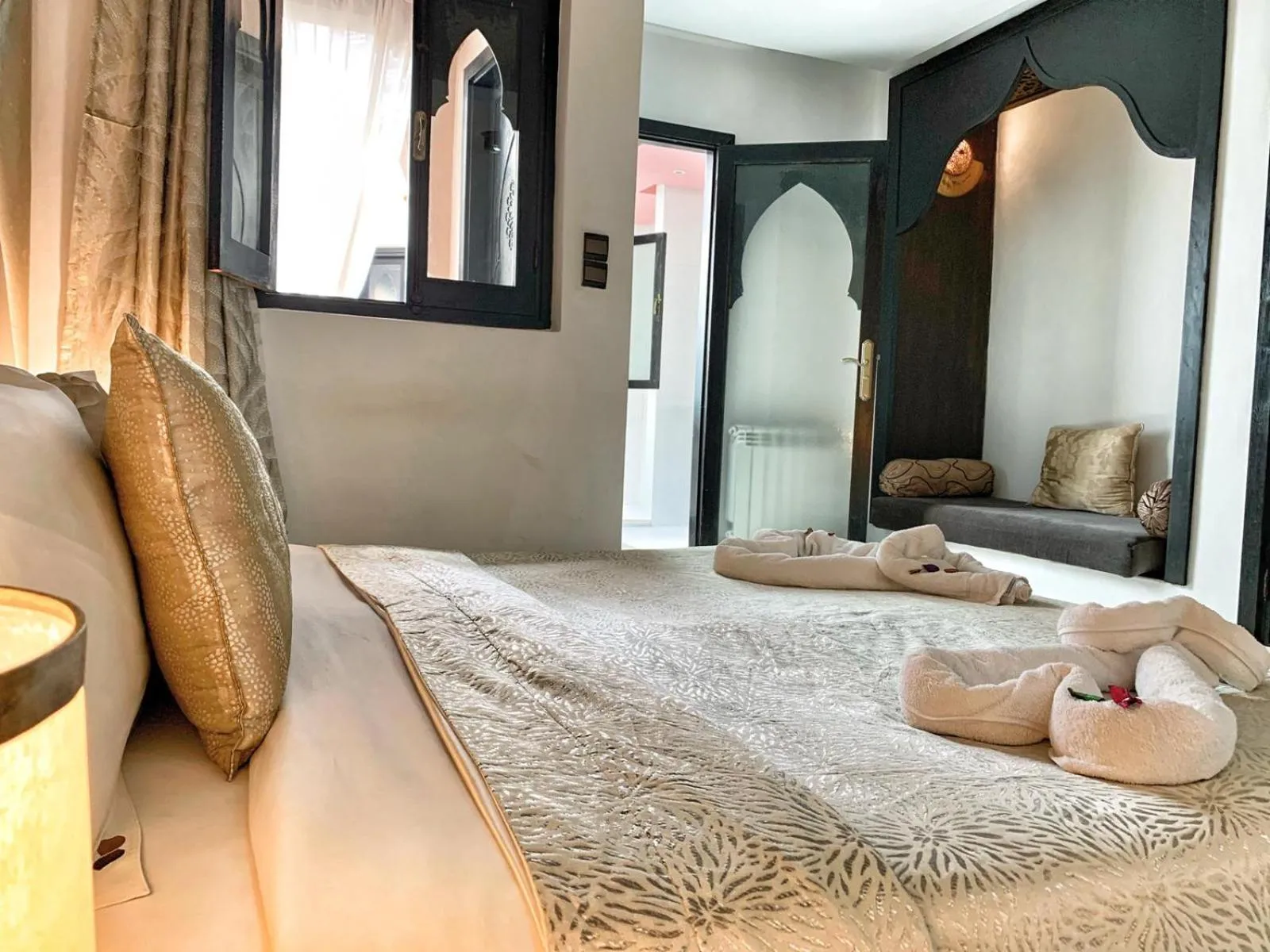 Photo of the whole room, Bed in Riad 7 Pierres