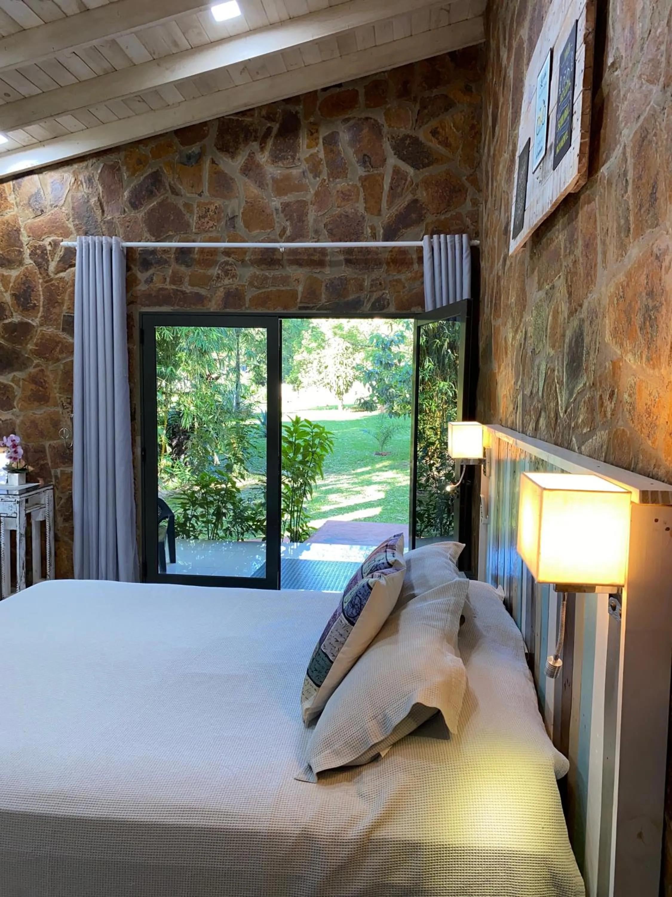 Bed in Posada 21 Oranges