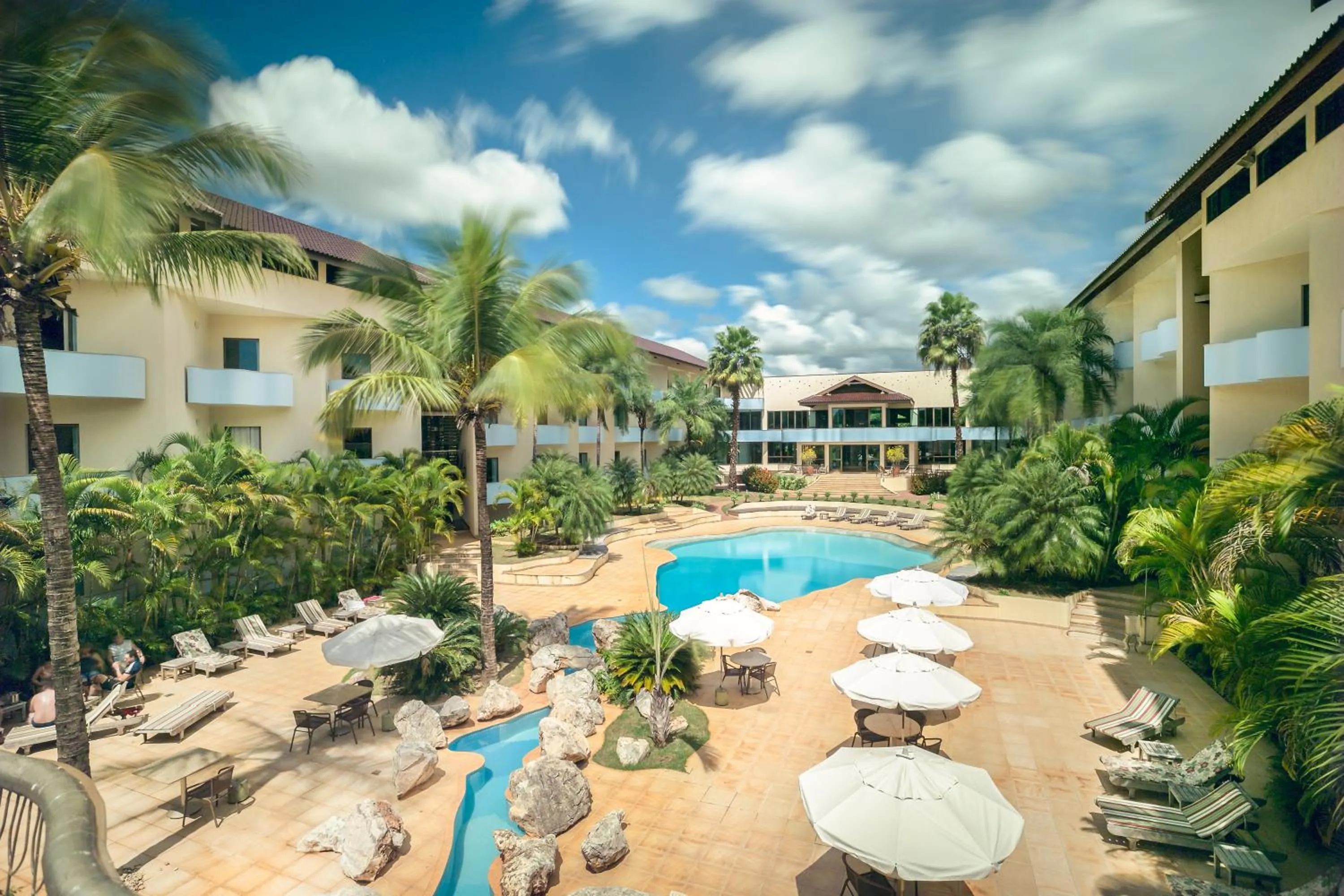 Swimming pool in Wetiga Hotel