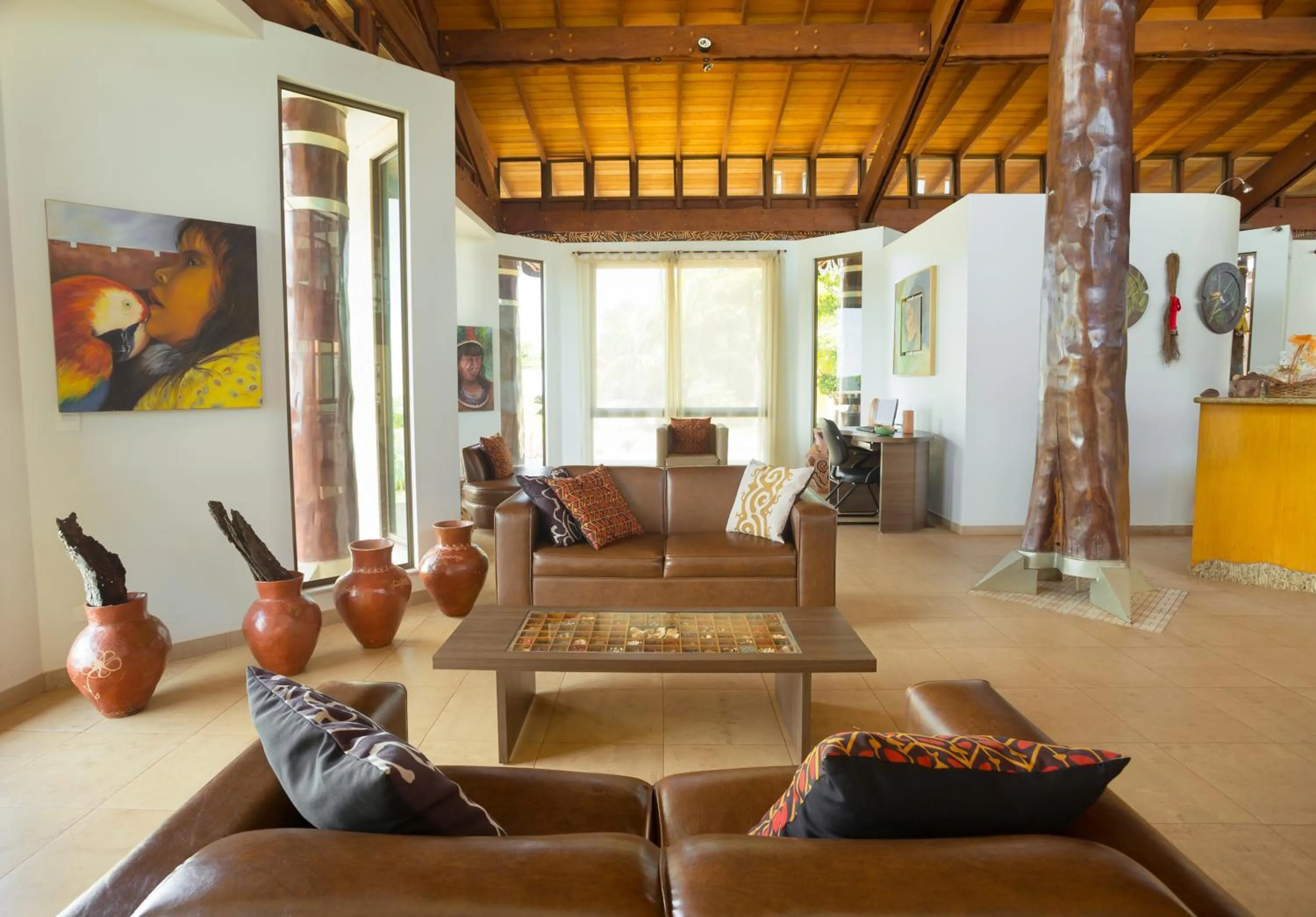 Lobby or reception in Wetiga Hotel