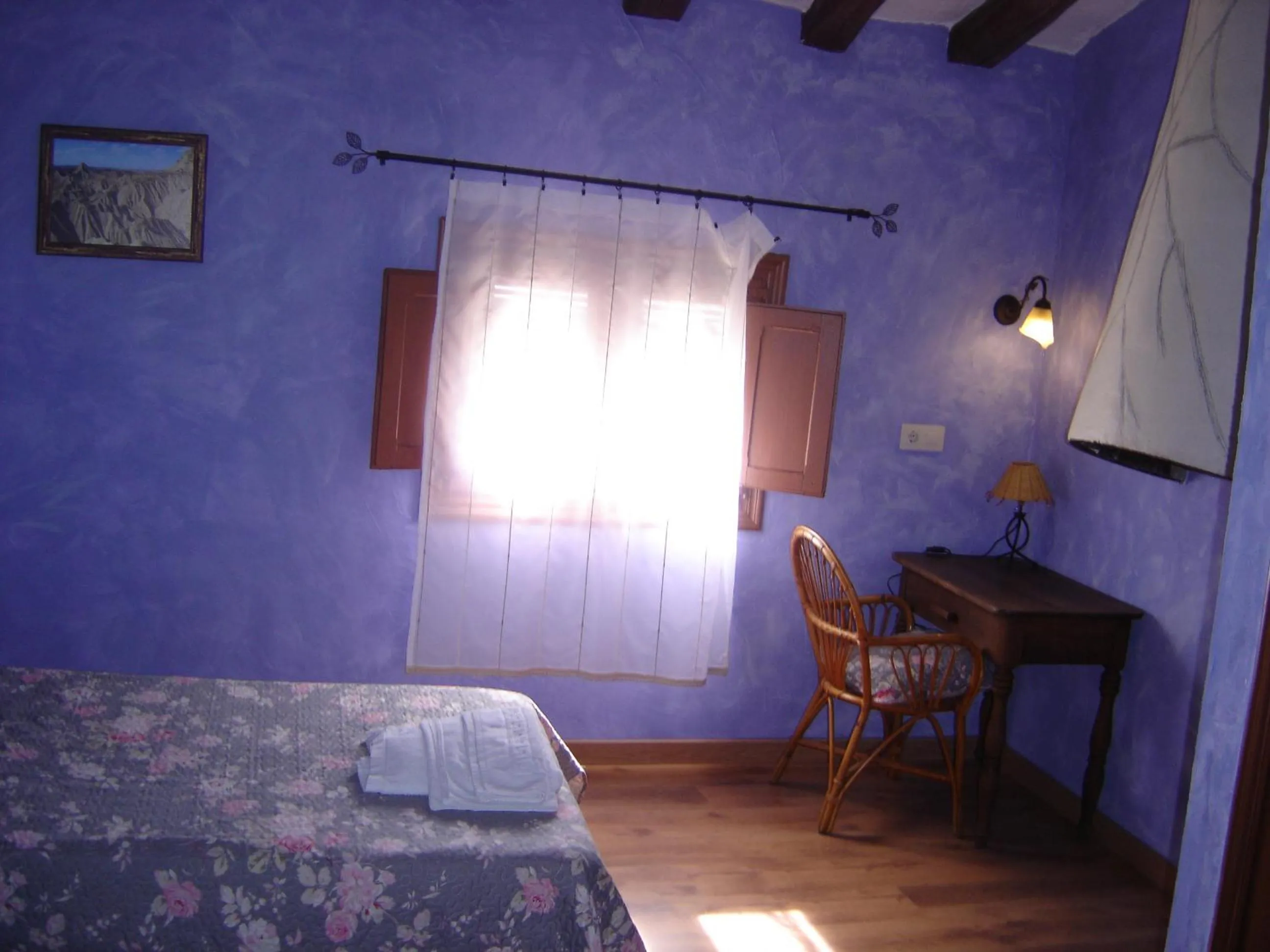 Bed in Agroturismo "La Bardena Blanca II"