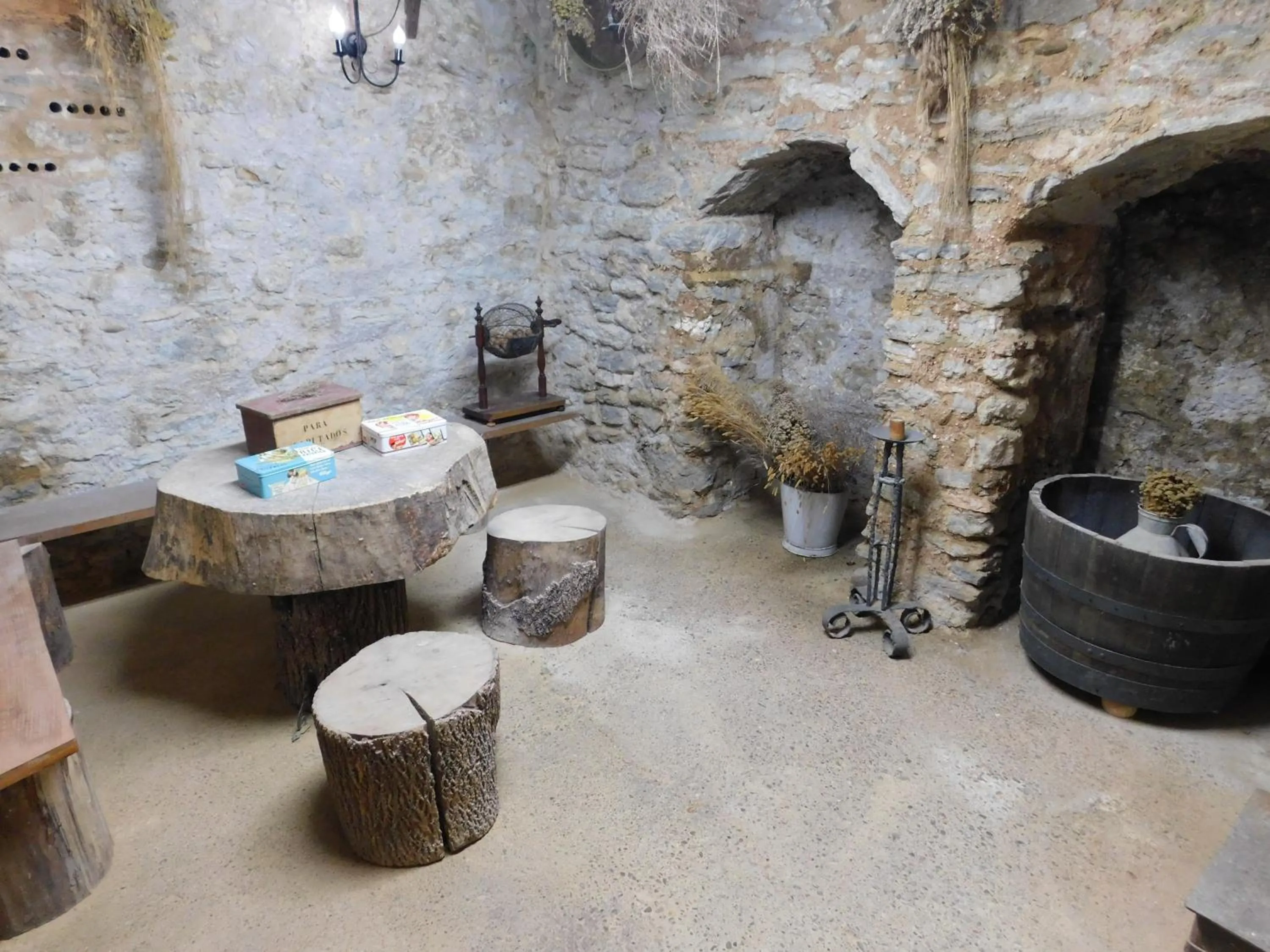 Seating area in Agroturismo "La Bardena Blanca II"