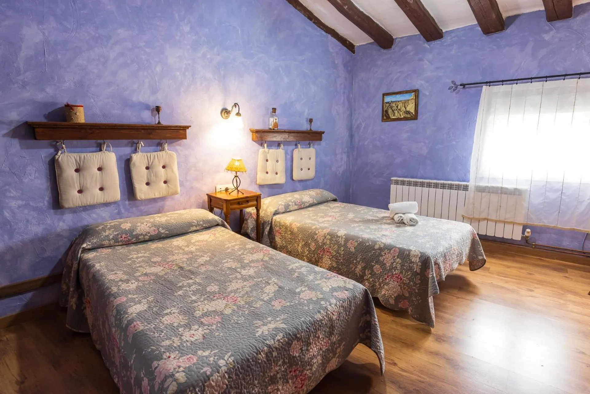 Photo of the whole room, Bed in Agroturismo "La Bardena Blanca II"