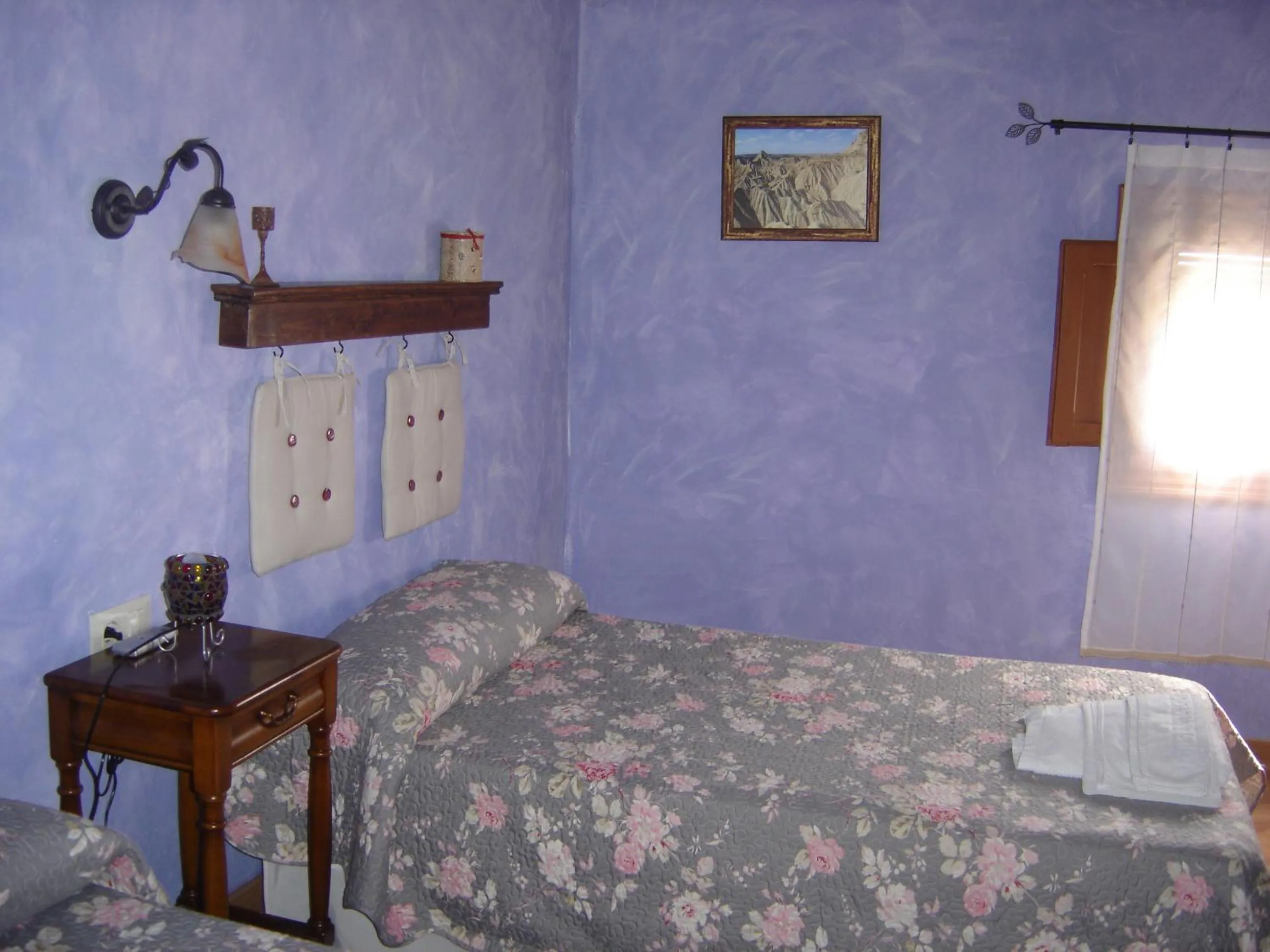 Bed in Agroturismo "La Bardena Blanca II"