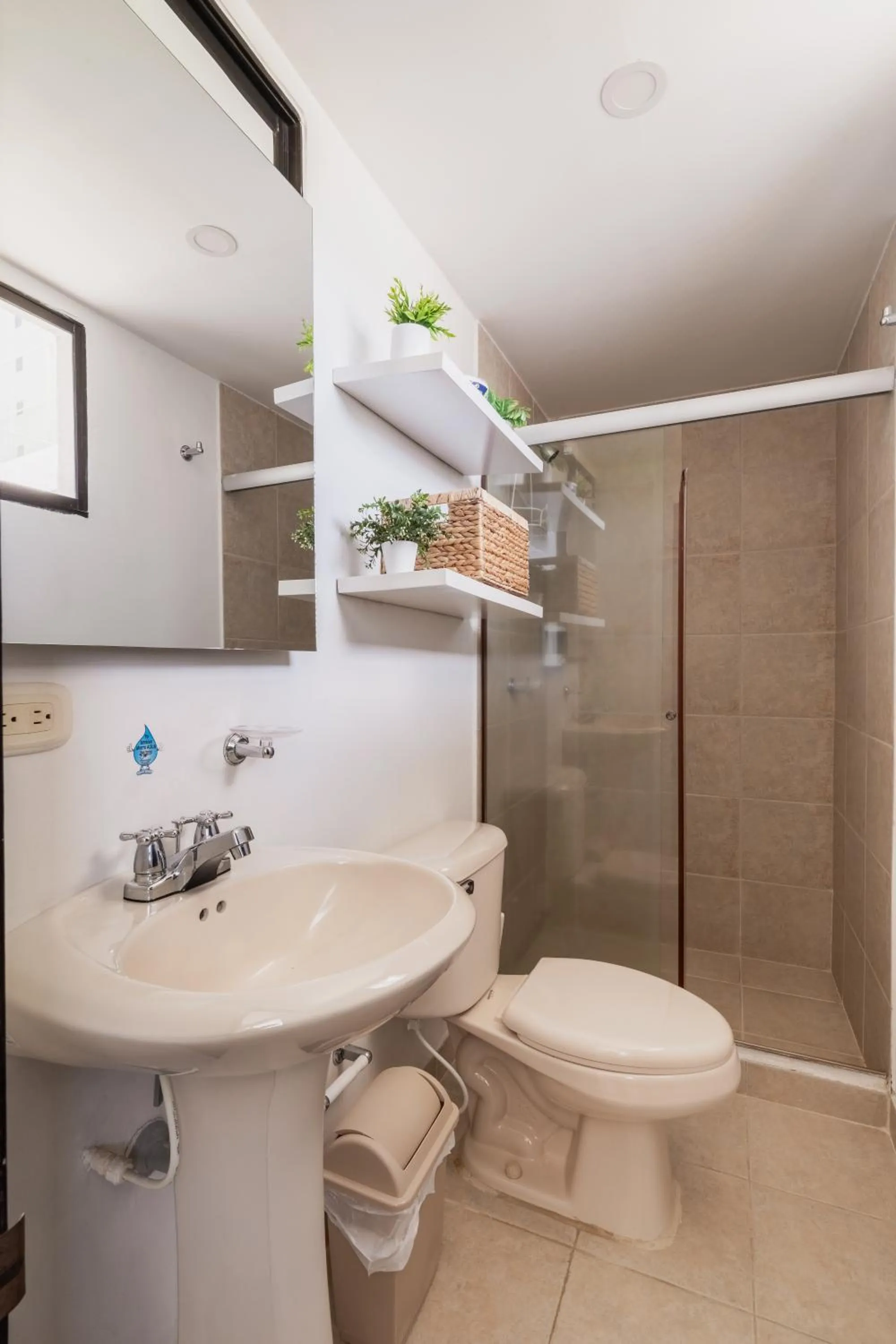 Bathroom in Aparta Hotel Roca Marina