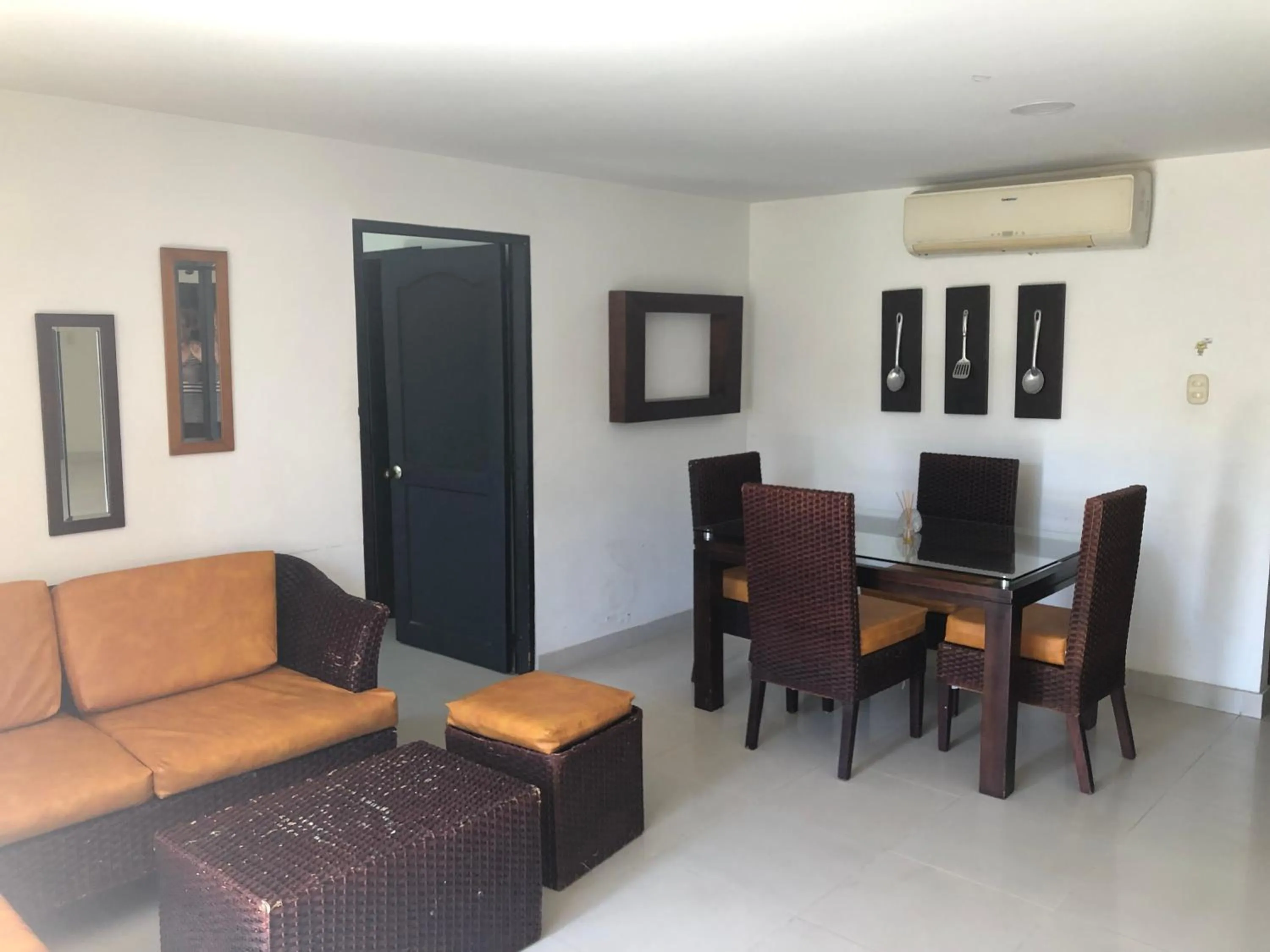 Living room in Aparta Hotel Roca Marina