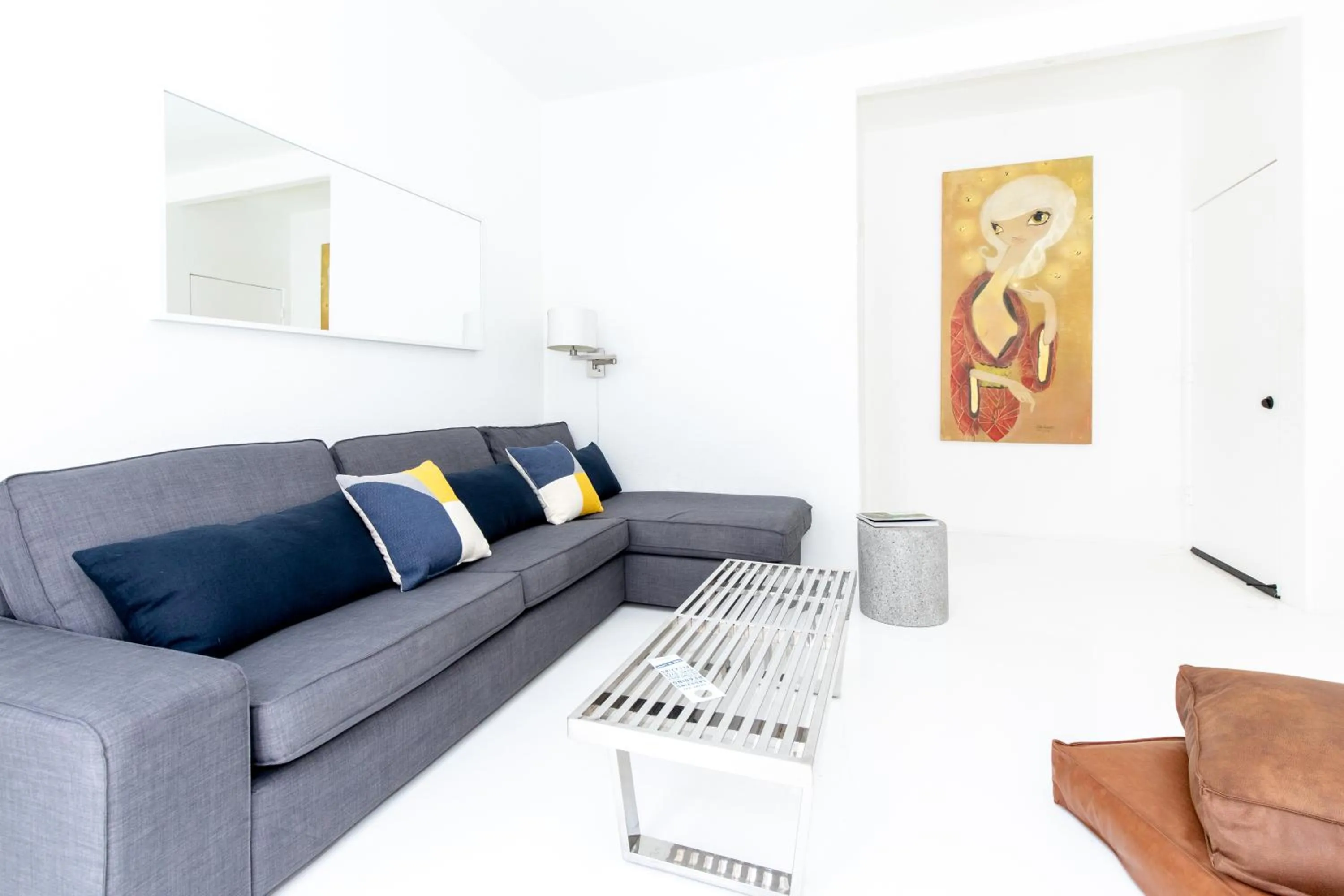 Living room in Alcazar Palm Springs