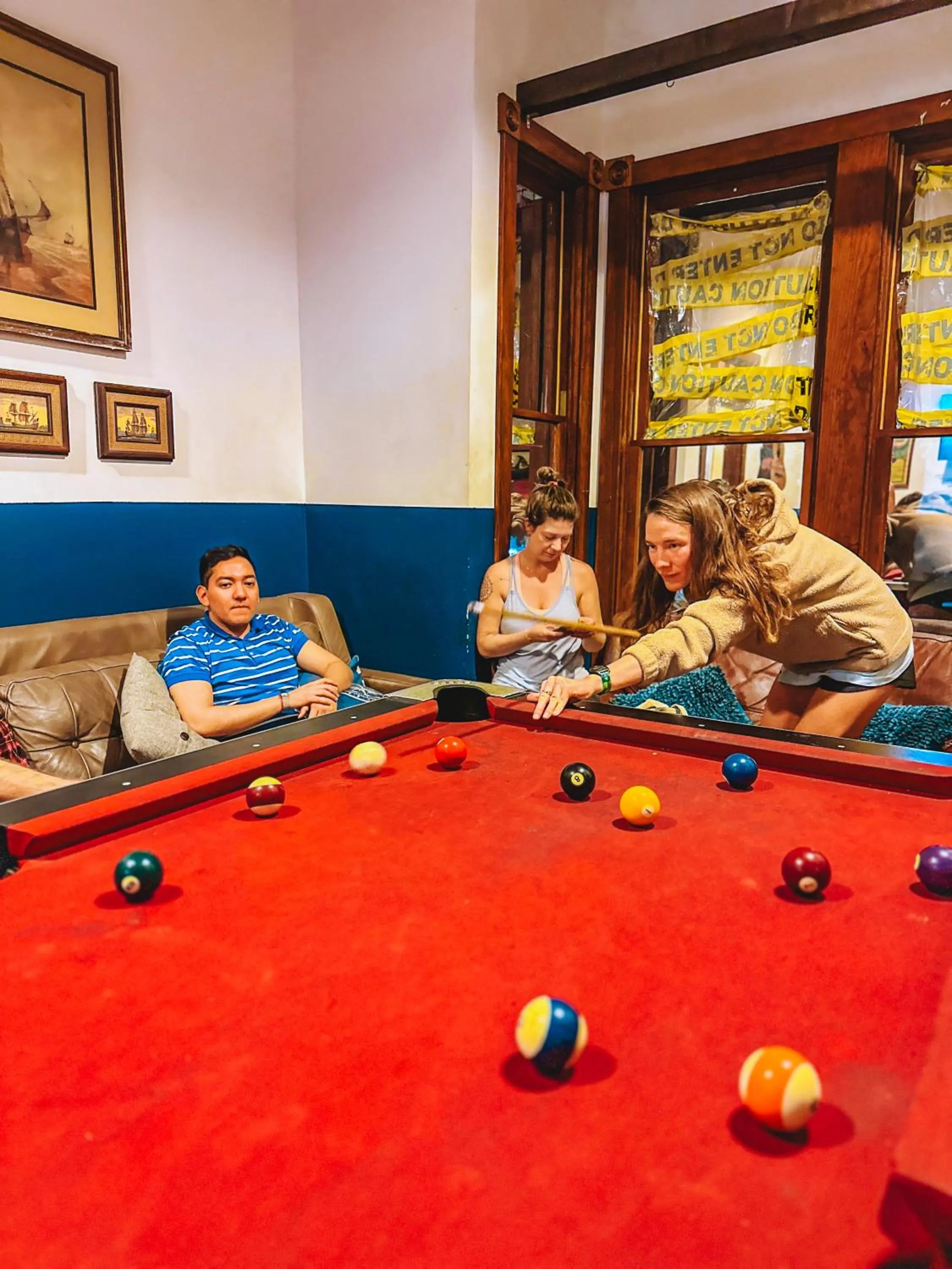 Guests in ITH San Diego Adventure Hostel